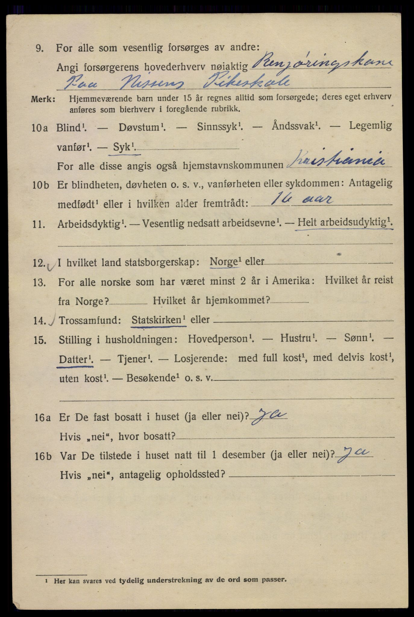 SAO, 1920 census for Kristiania, 1920, p. 410390