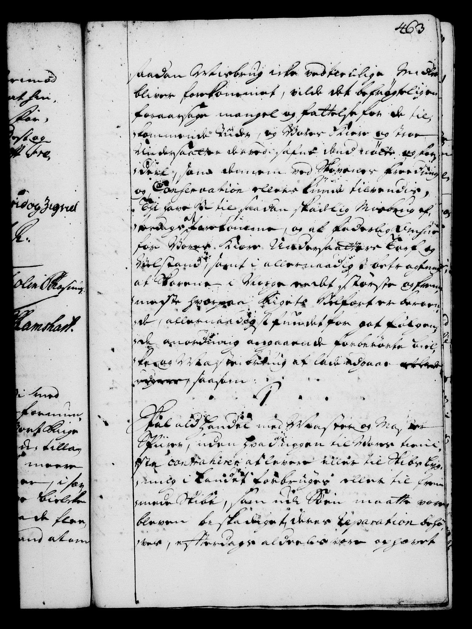 Rentekammeret, Kammerkanselliet, AV/RA-EA-3111/G/Gg/Gga/L0002: Norsk ekspedisjonsprotokoll med register (merket RK 53.2), 1723-1727, p. 463