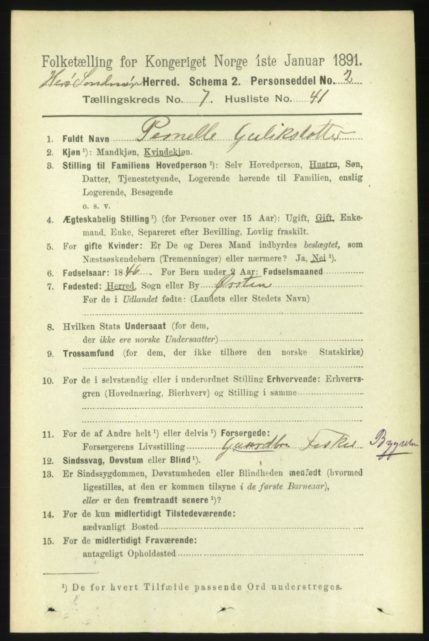 RA, 1891 census for 1515 Herøy, 1891, p. 3129