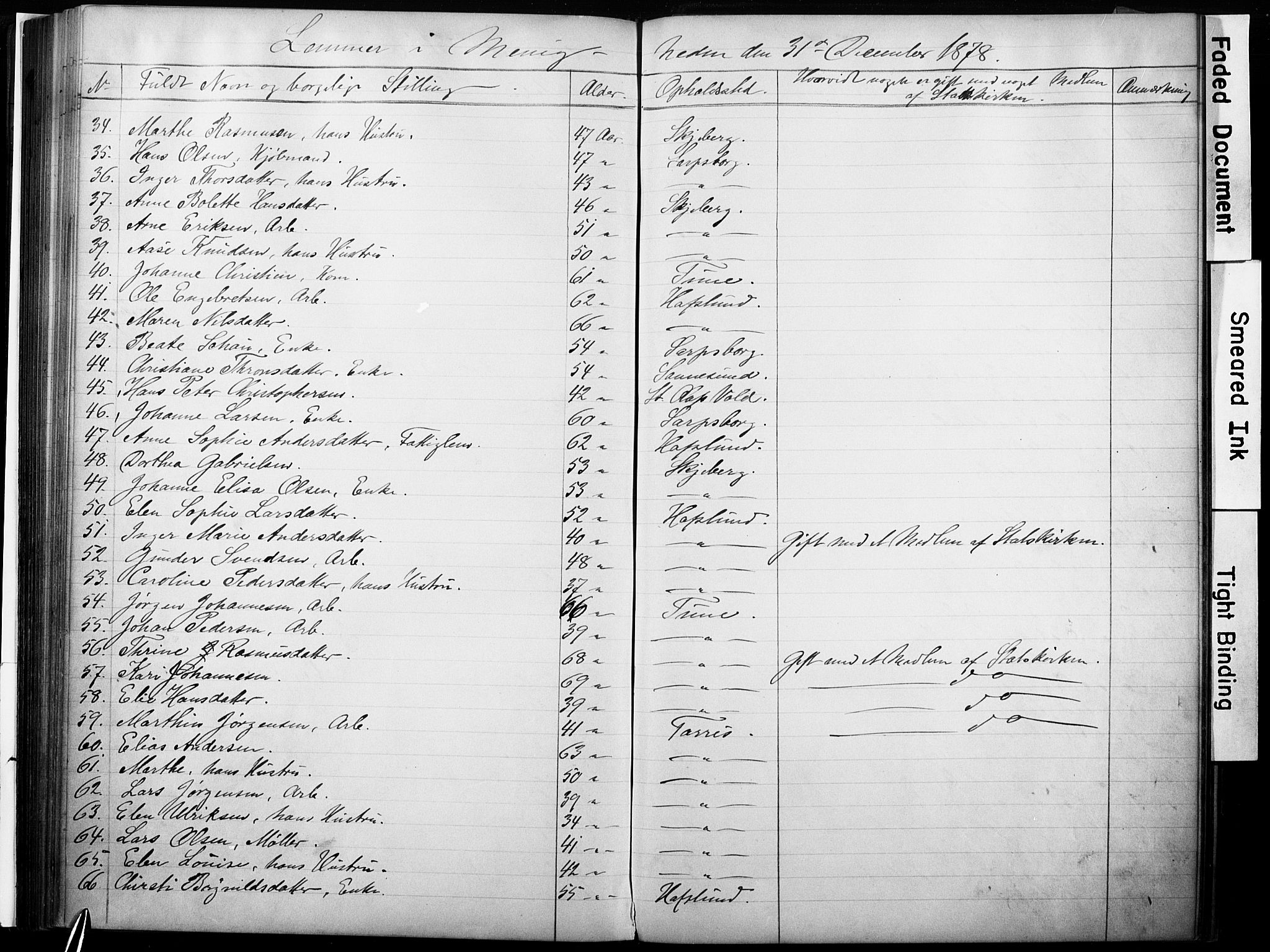 Sarpsborg metodistkirke, AV/SAO-PAO-0233/A/L0002: Dissenter register no. 2, 1856-1890