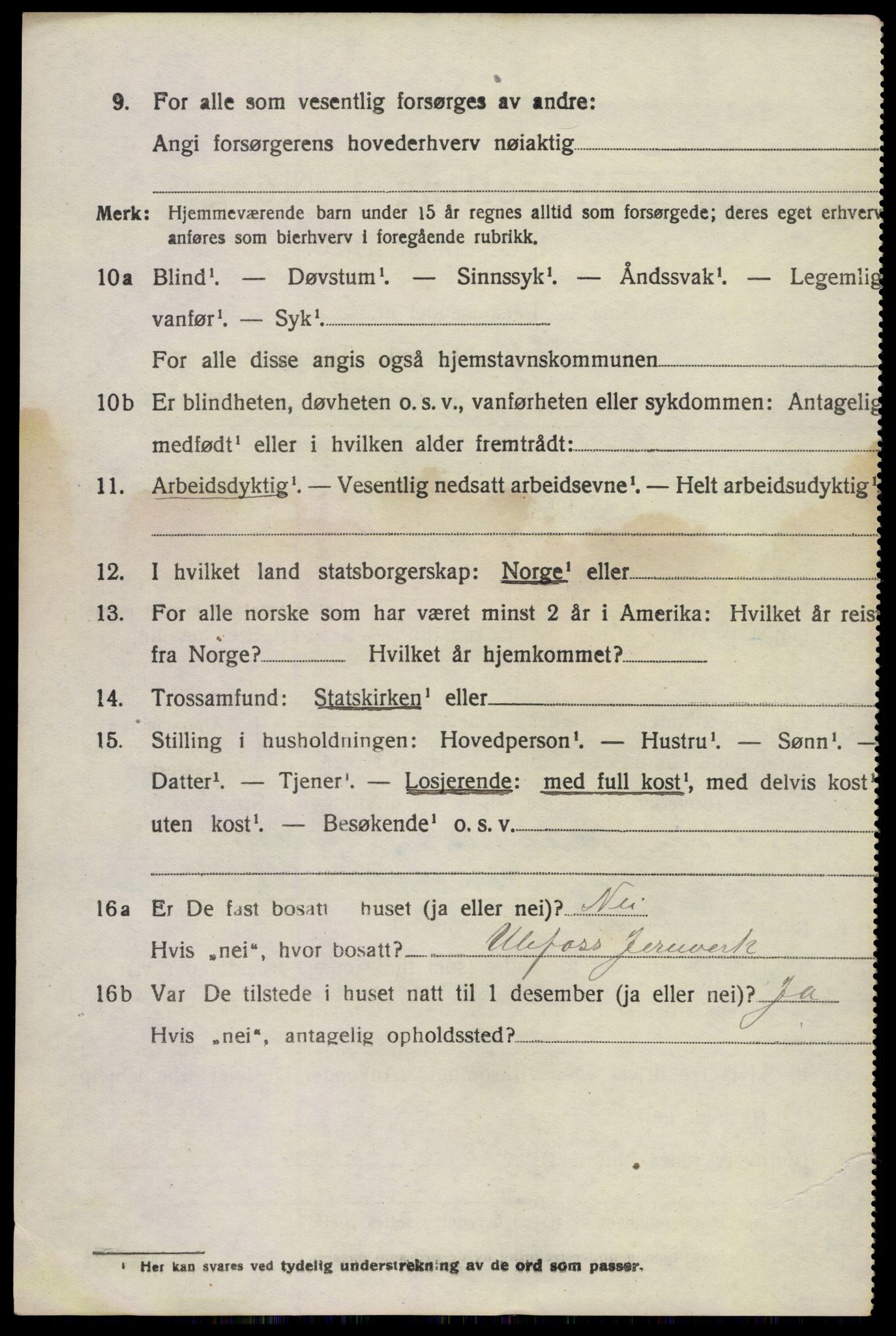 SAKO, 1920 census for Holla, 1920, p. 7962