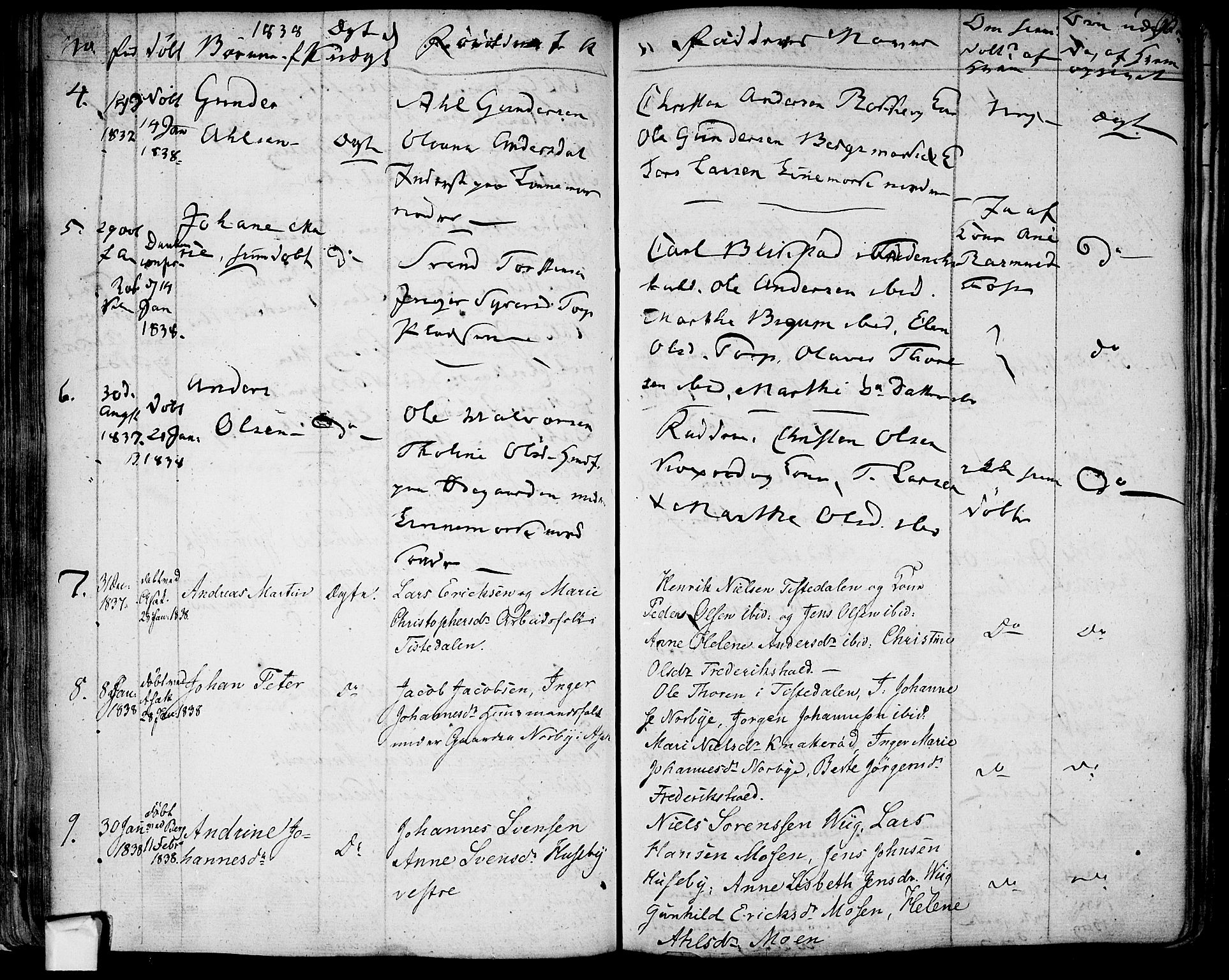 Berg prestekontor Kirkebøker, SAO/A-10902/F/Fa/L0003: Parish register (official) no. I 3, 1832-1842, p. 63
