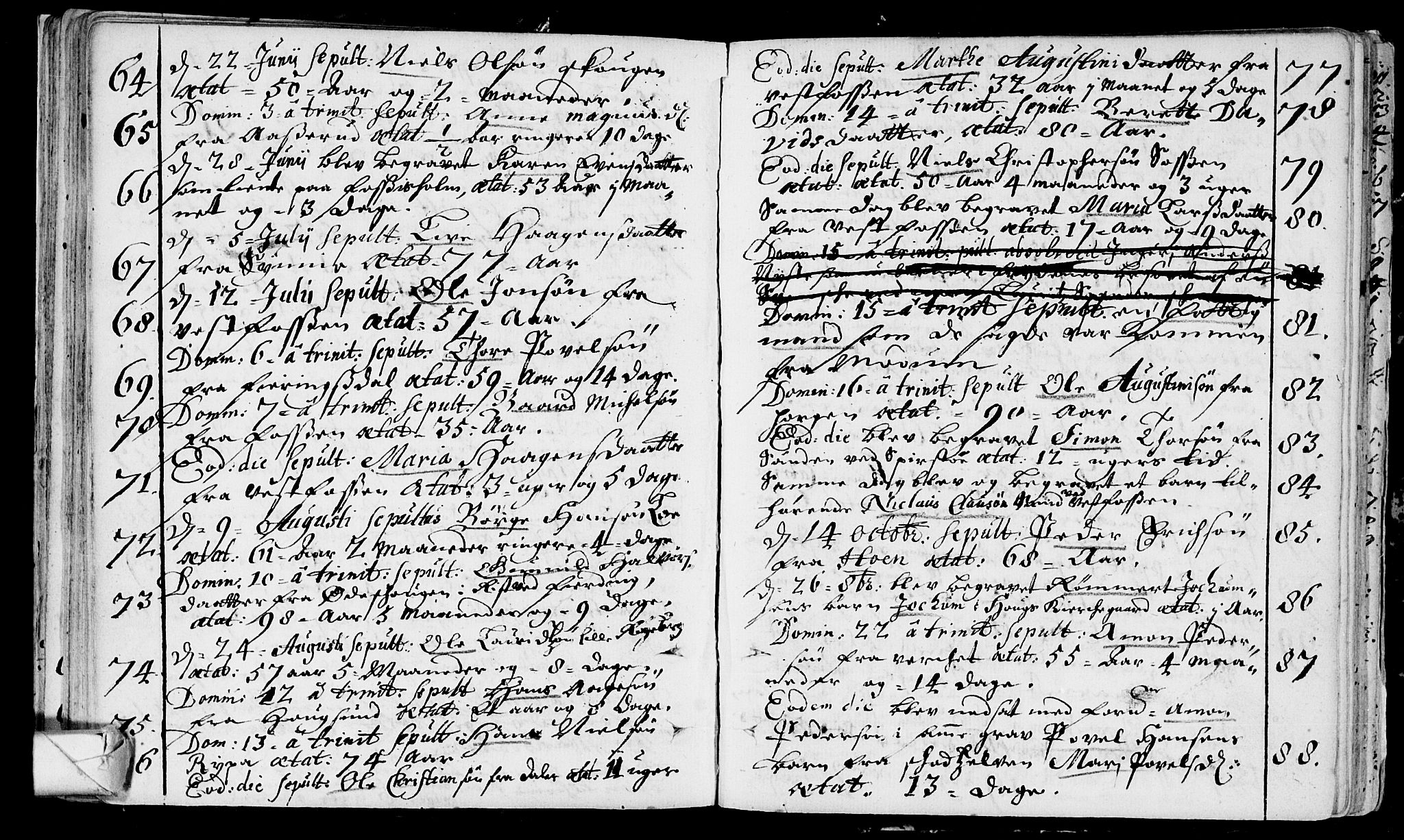 Eiker kirkebøker, AV/SAKO-A-4/F/Fa/L0006: Parish register (official) no. I 6 /1, 1705-1733