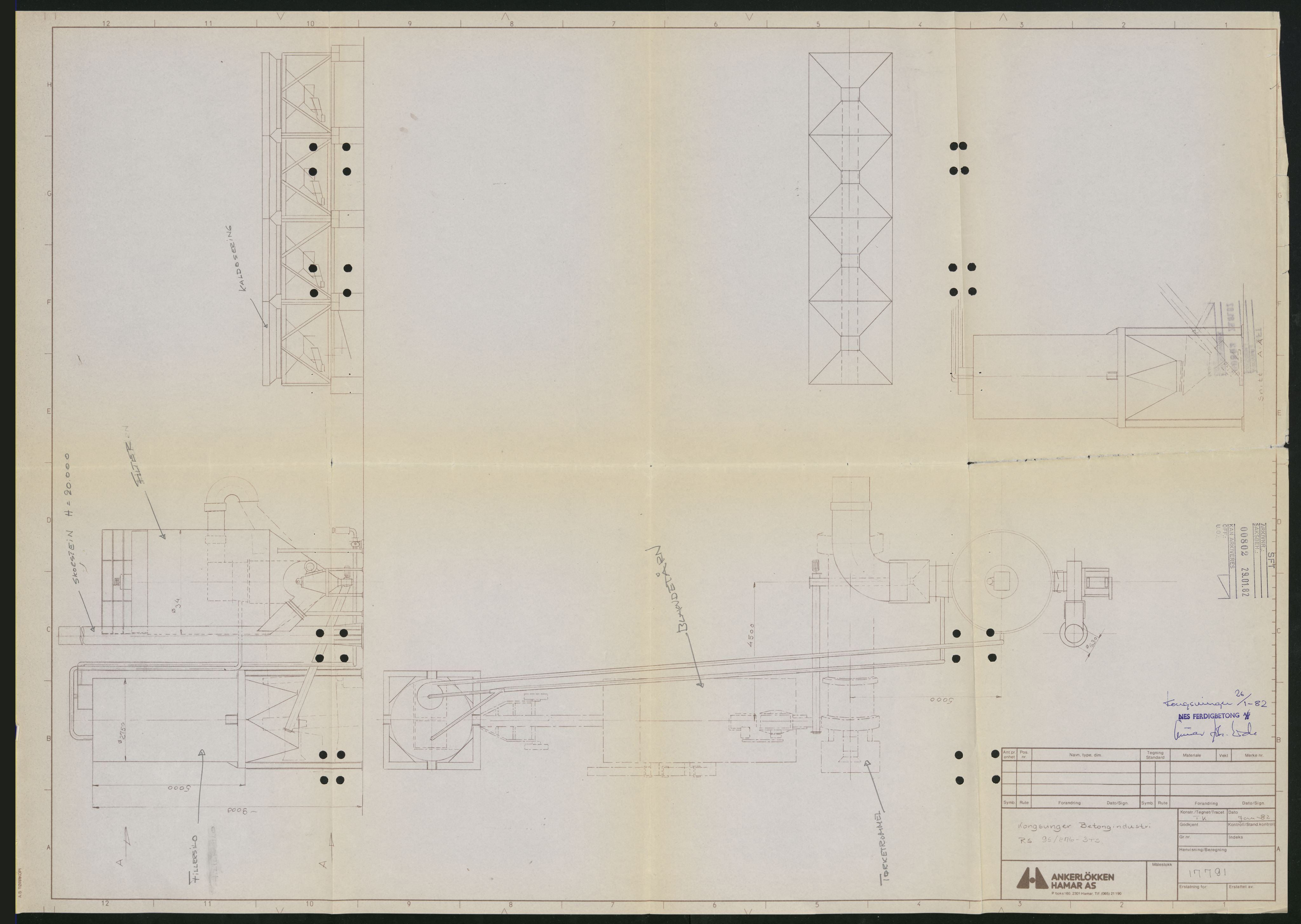 Statens forurensningstilsyn, hovedkontoret, AV/RA-S-4136/1/D/Da/L0493: Konsesjonssaker, 1985-1993, p. 121