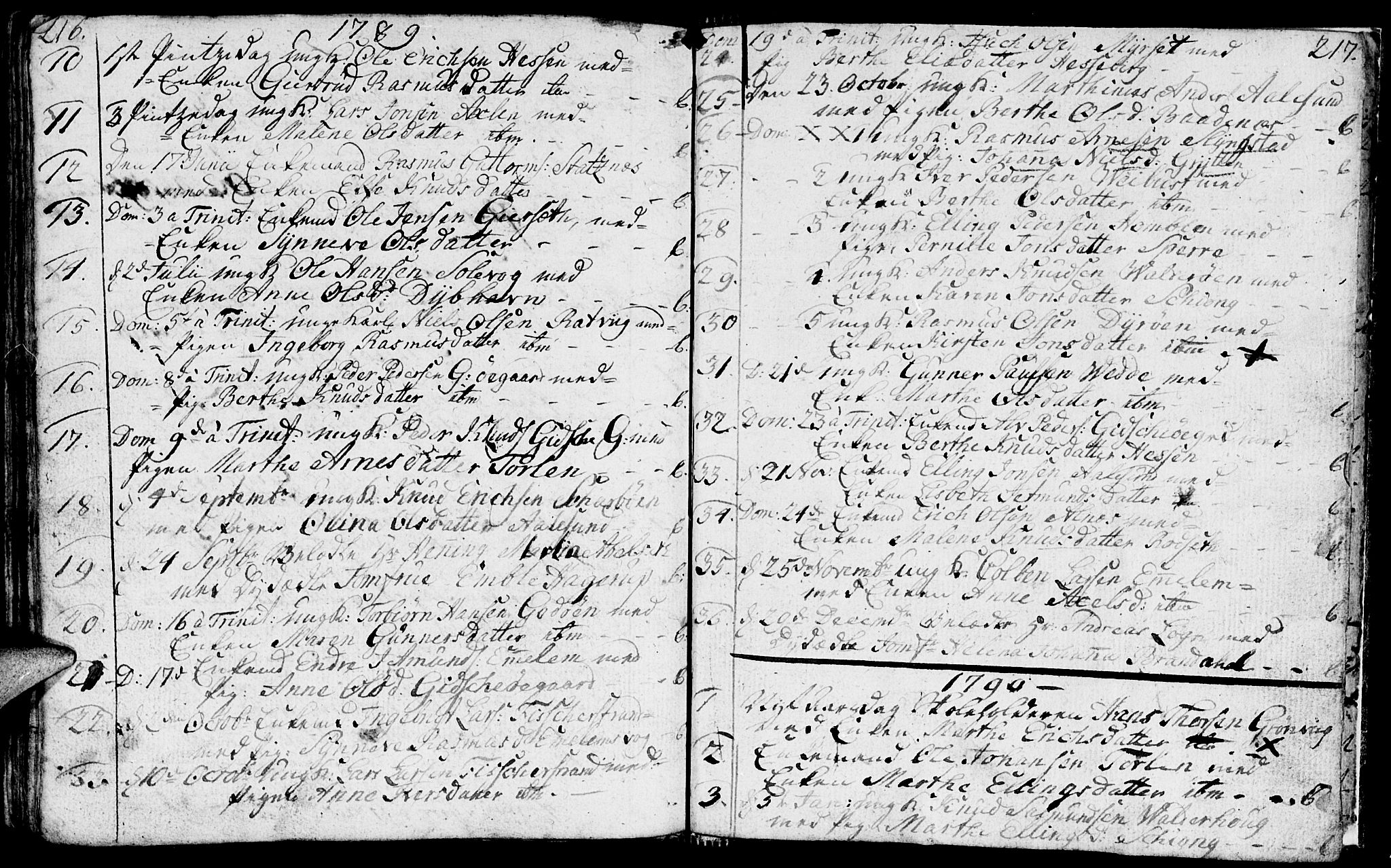 Ministerialprotokoller, klokkerbøker og fødselsregistre - Møre og Romsdal, AV/SAT-A-1454/528/L0421: Parish register (copy) no. 528C02, 1785-1800, p. 216-217