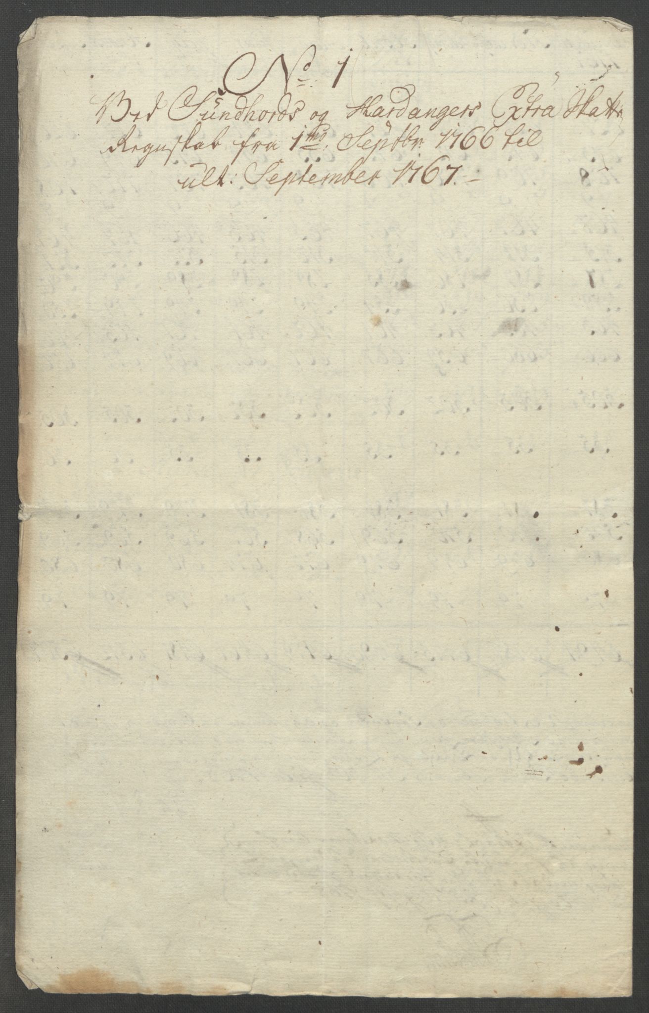 Rentekammeret inntil 1814, Reviderte regnskaper, Fogderegnskap, RA/EA-4092/R48/L3136: Ekstraskatten Sunnhordland og Hardanger, 1762-1772, p. 150