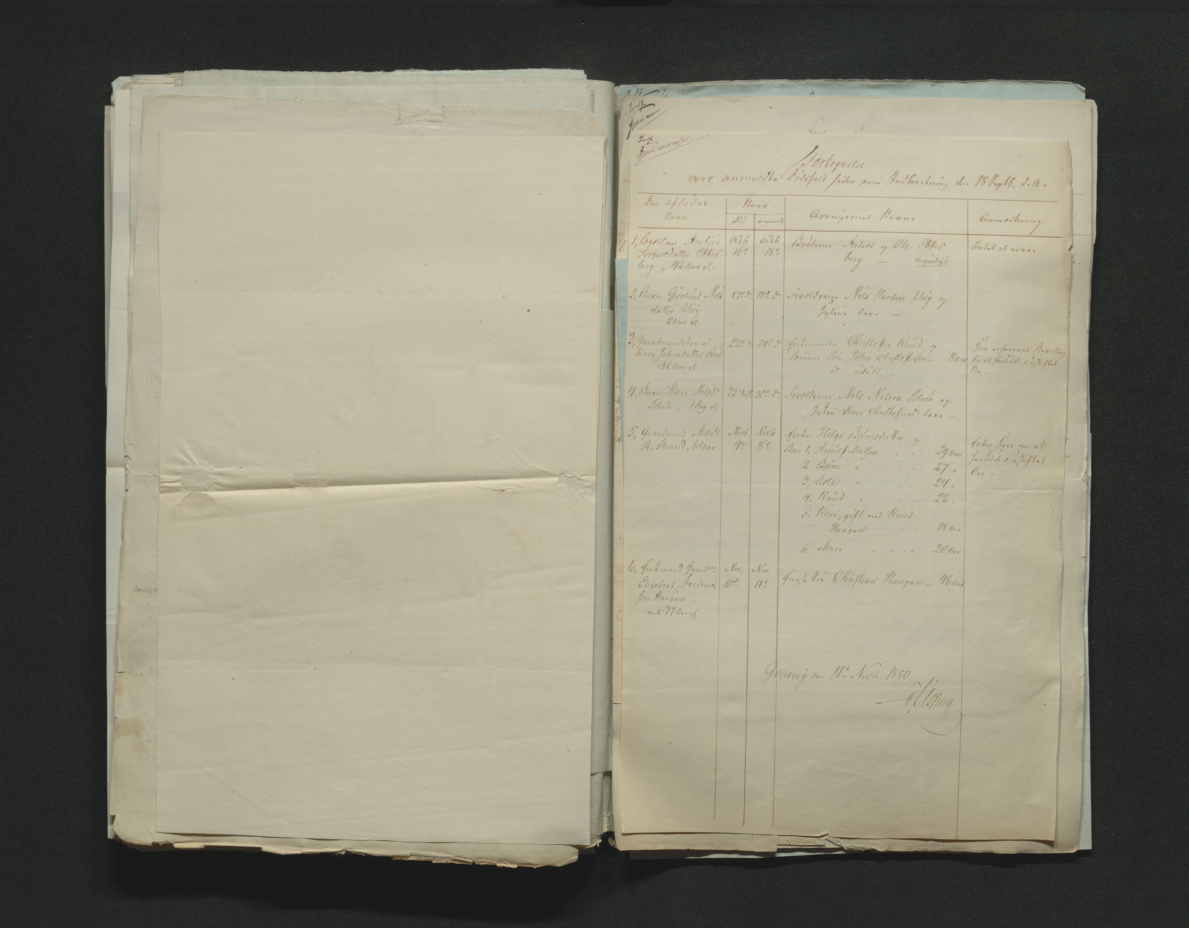 Eiker, Modum og Sigdal sorenskriveri, AV/SAKO-A-123/H/Ha/Hab/L0008: Dødsfallsmeldinger, 1850-1853