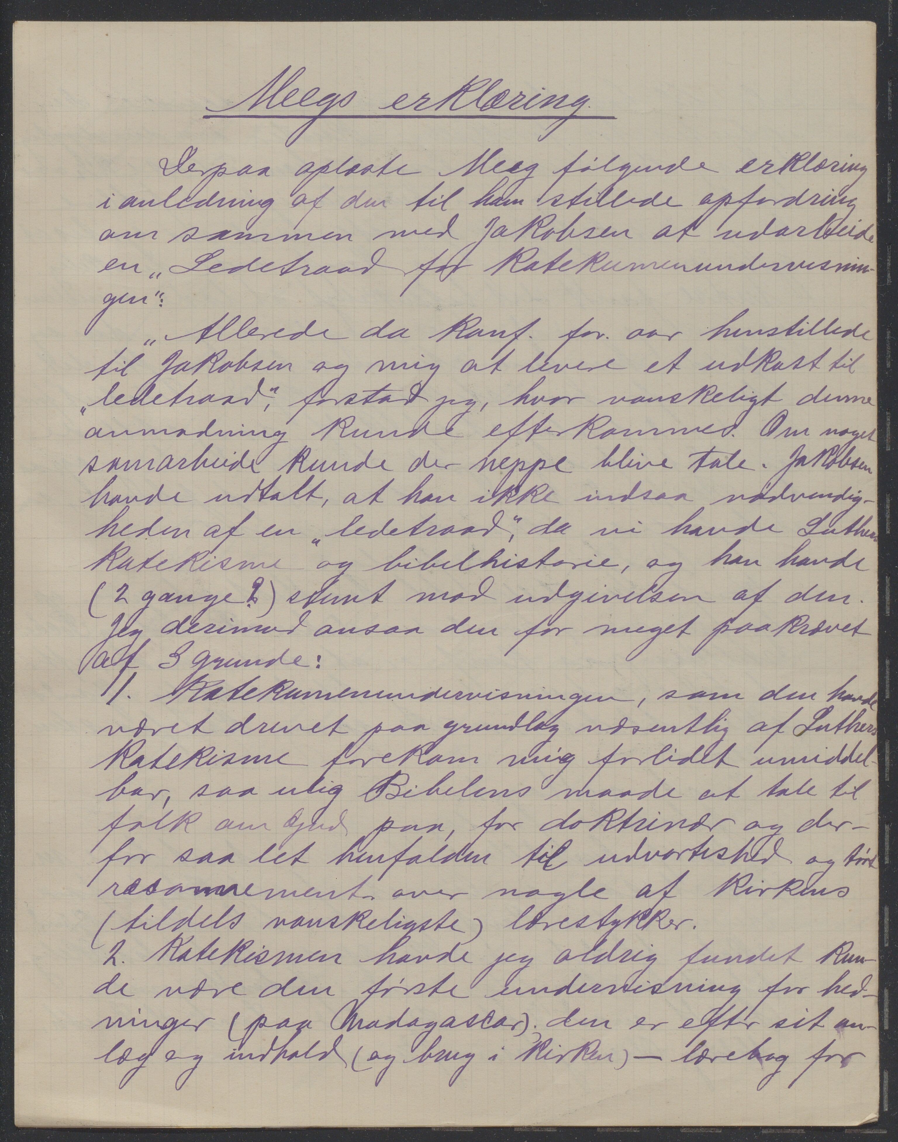 Det Norske Misjonsselskap - hovedadministrasjonen, VID/MA-A-1045/D/Da/Daa/L0043/0009: Konferansereferat og årsberetninger / Konferansereferat fra Madagaskar Innland, del I., 1900