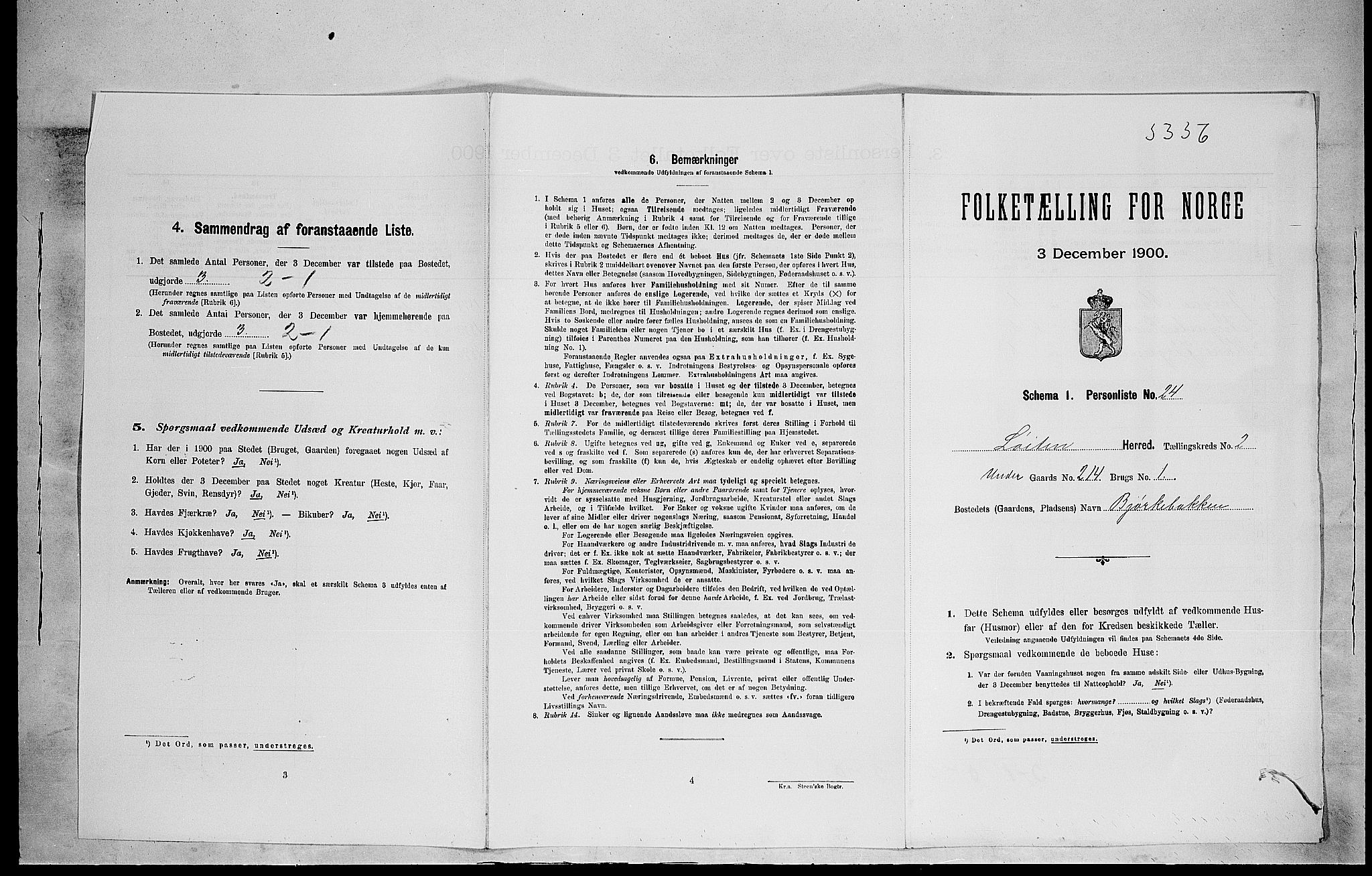 SAH, 1900 census for Løten, 1900, p. 568