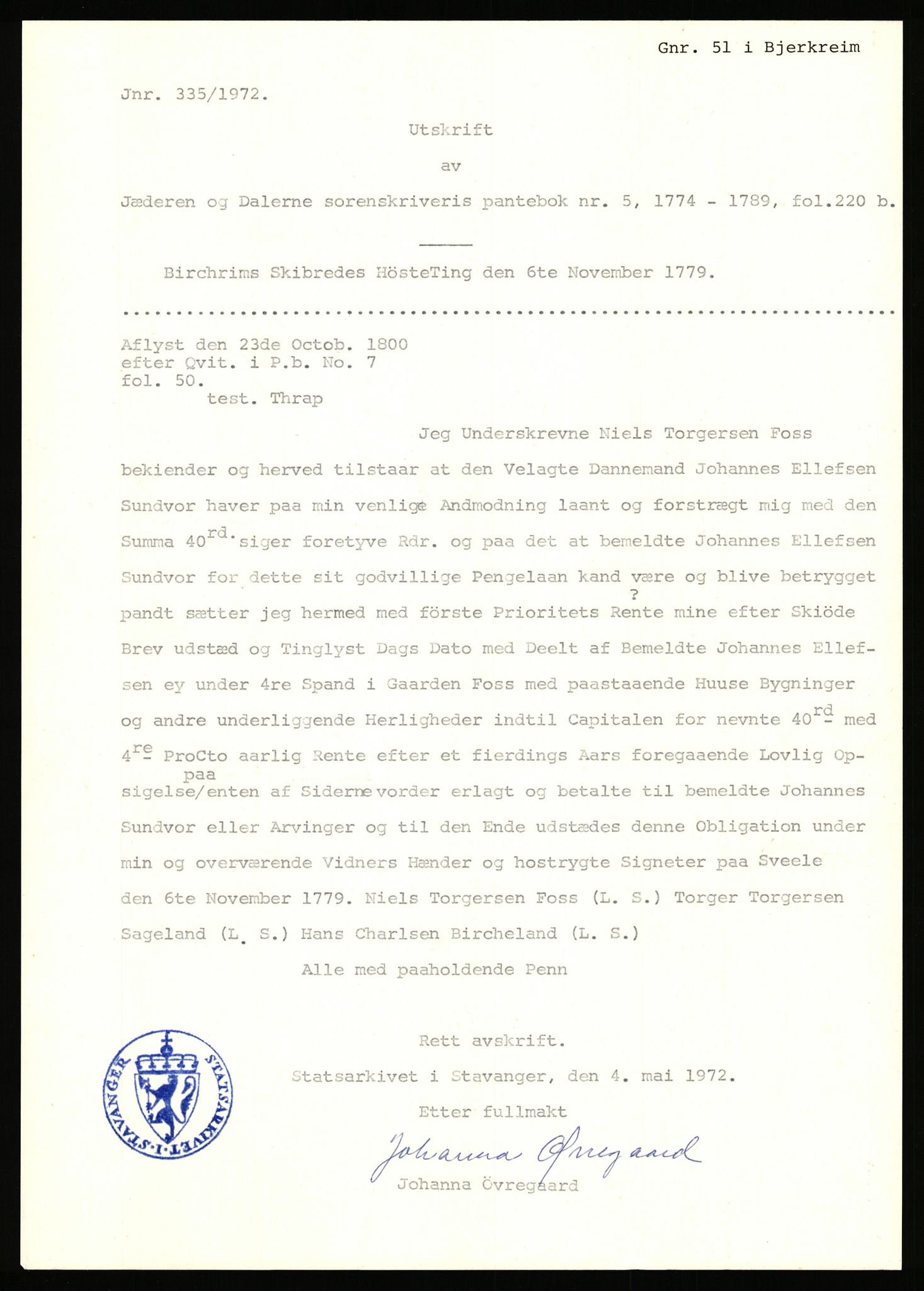 Statsarkivet i Stavanger, AV/SAST-A-101971/03/Y/Yj/L0022: Avskrifter sortert etter gårdsnavn: Foss - Frøiland i Hetland, 1750-1930, p. 2