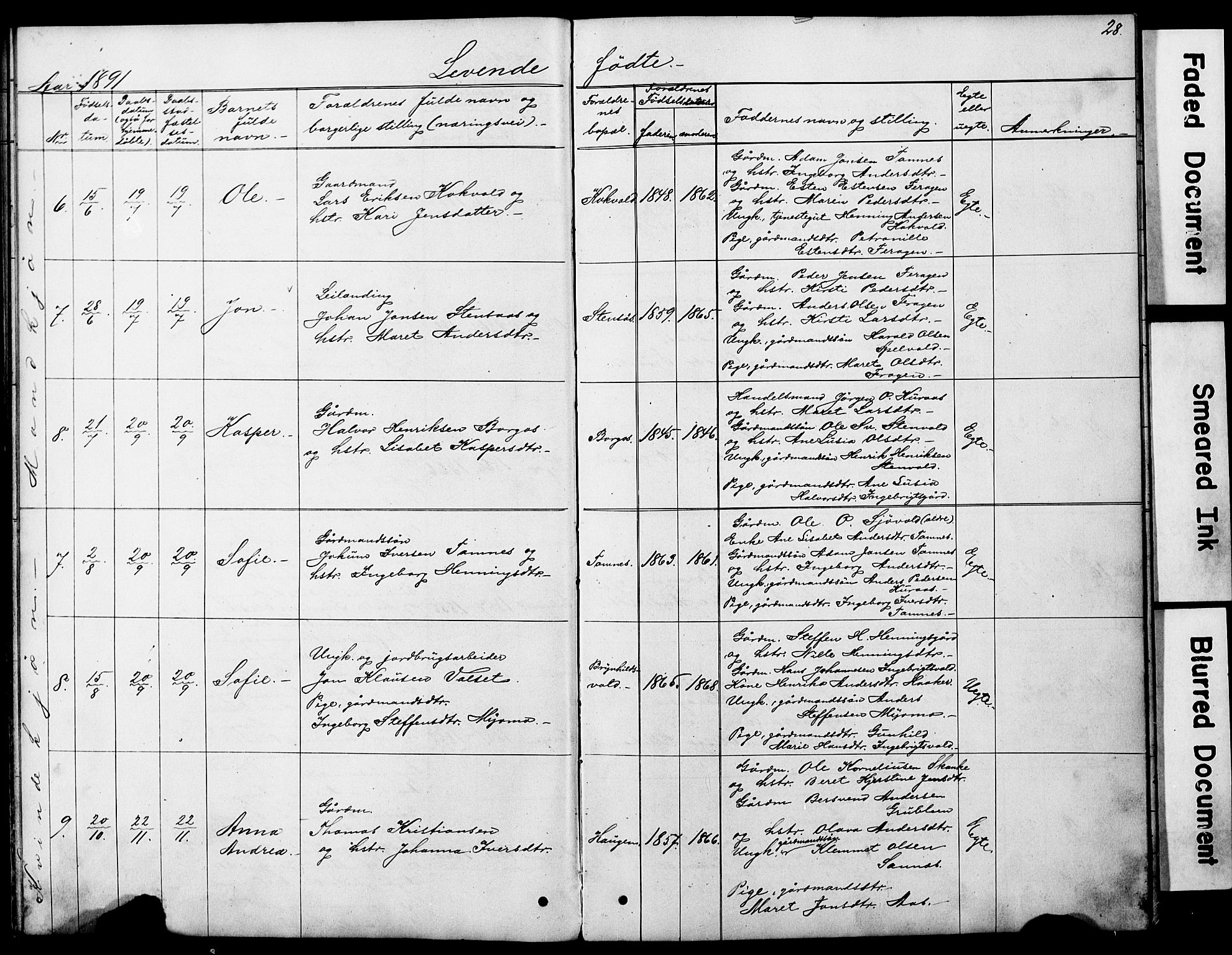 Ministerialprotokoller, klokkerbøker og fødselsregistre - Sør-Trøndelag, SAT/A-1456/683/L0949: Parish register (copy) no. 683C01, 1880-1896, p. 28