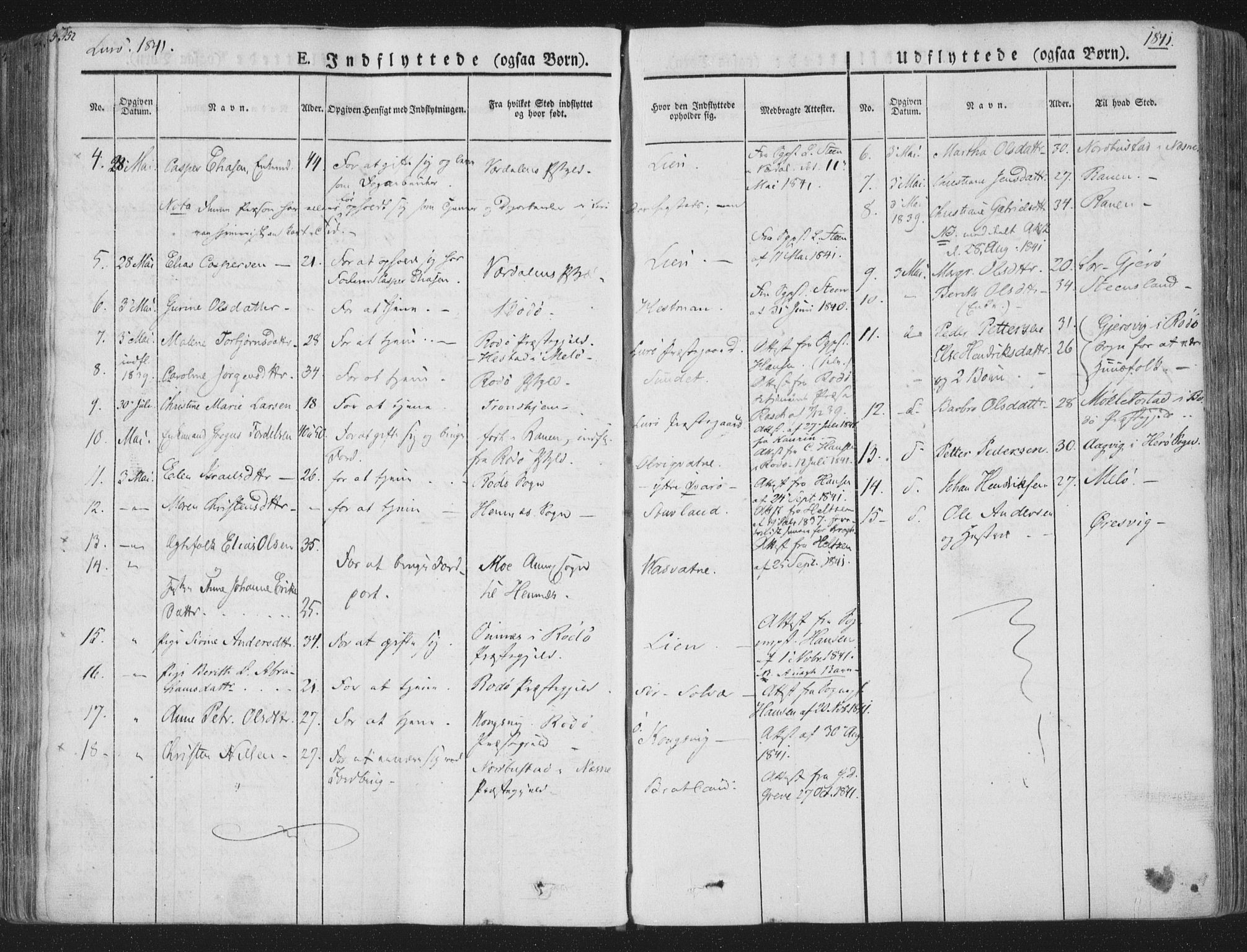 Ministerialprotokoller, klokkerbøker og fødselsregistre - Nordland, SAT/A-1459/839/L0566: Parish register (official) no. 839A03, 1825-1862, p. 552