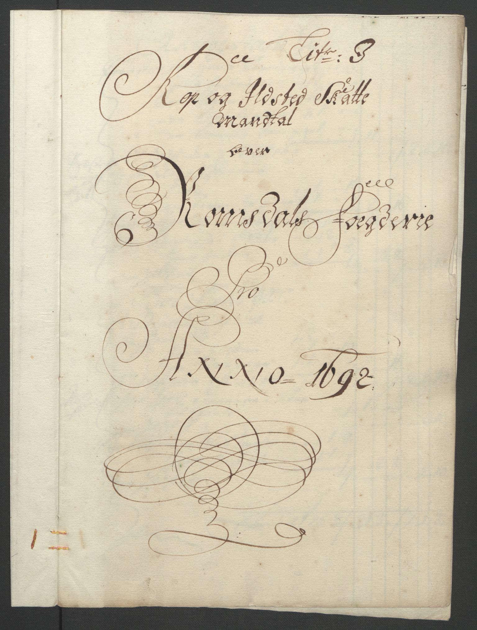 Rentekammeret inntil 1814, Reviderte regnskaper, Fogderegnskap, RA/EA-4092/R55/L3650: Fogderegnskap Romsdal, 1692, p. 108