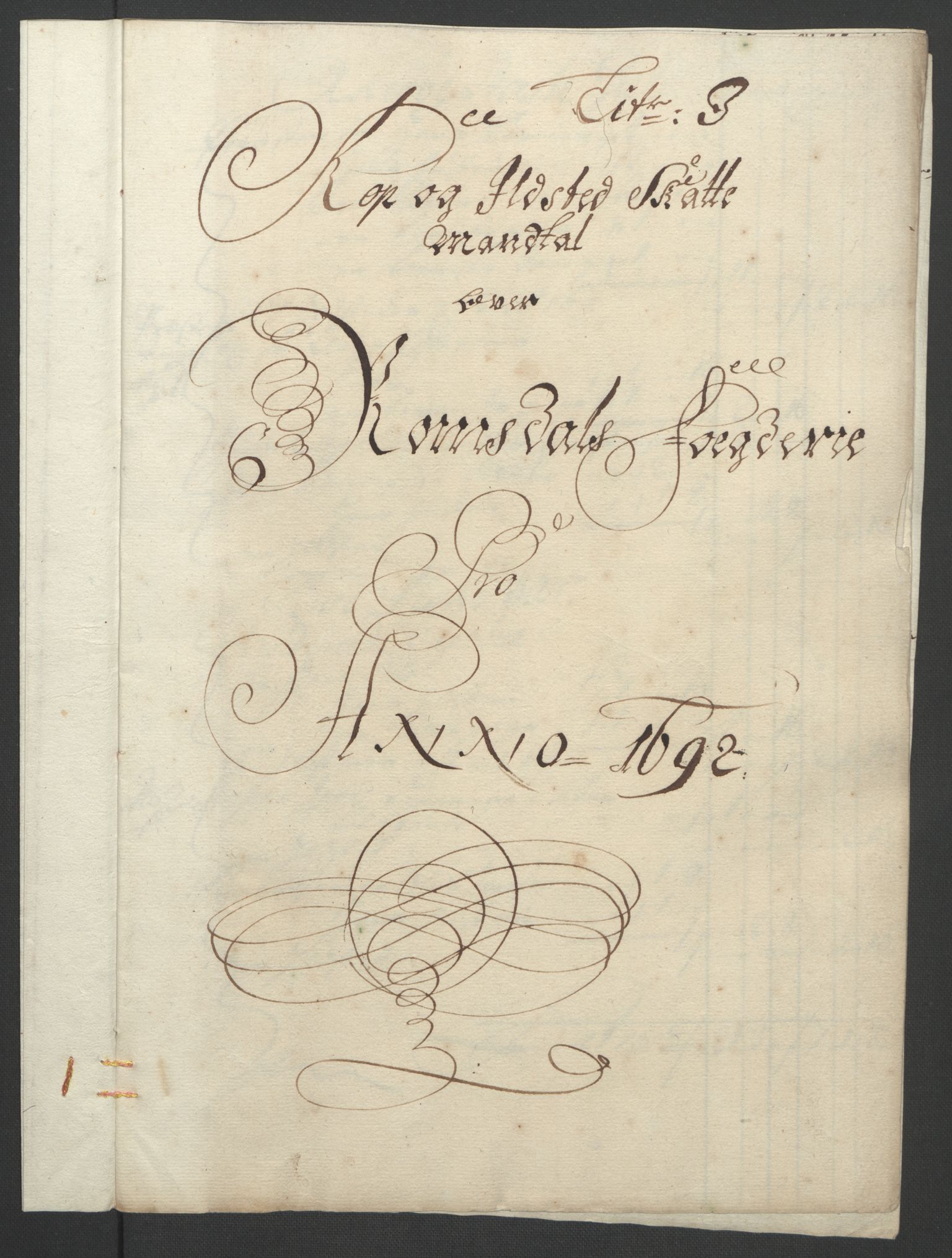 Rentekammeret inntil 1814, Reviderte regnskaper, Fogderegnskap, AV/RA-EA-4092/R55/L3650: Fogderegnskap Romsdal, 1692, p. 108