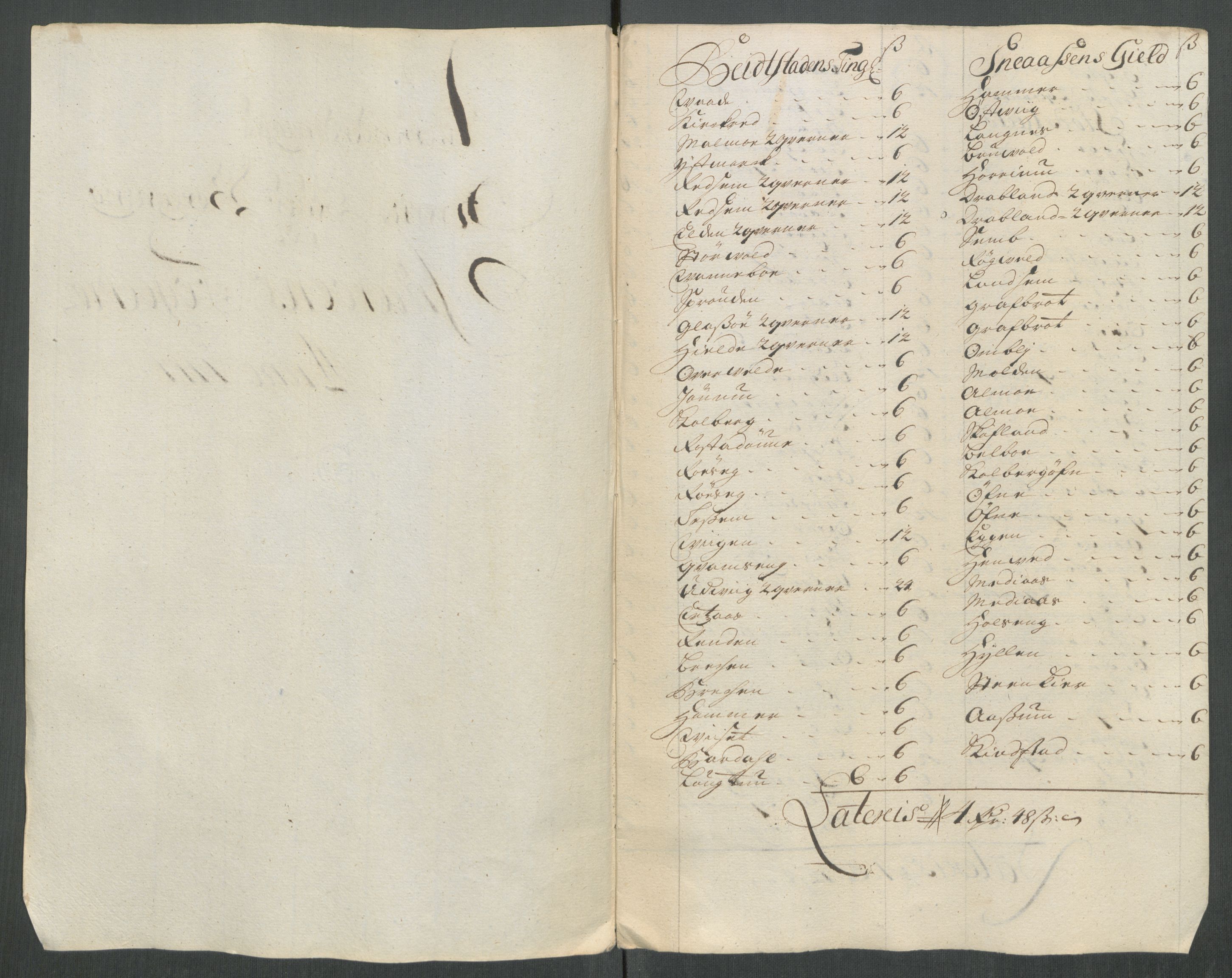 Rentekammeret inntil 1814, Reviderte regnskaper, Fogderegnskap, AV/RA-EA-4092/R63/L4322: Fogderegnskap Inderøy, 1714, p. 185