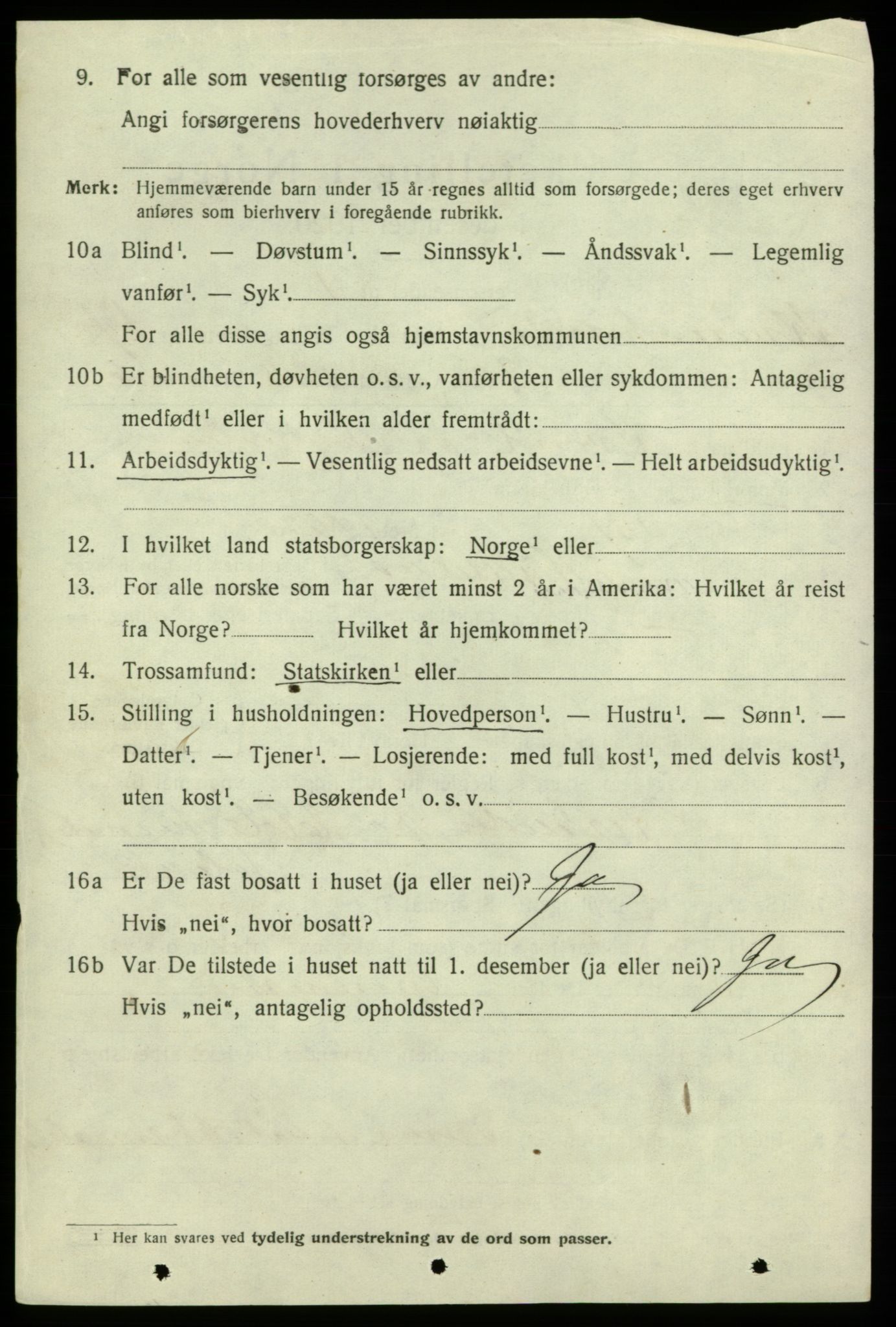 SAB, 1920 census for Kvinnherad, 1920, p. 10801