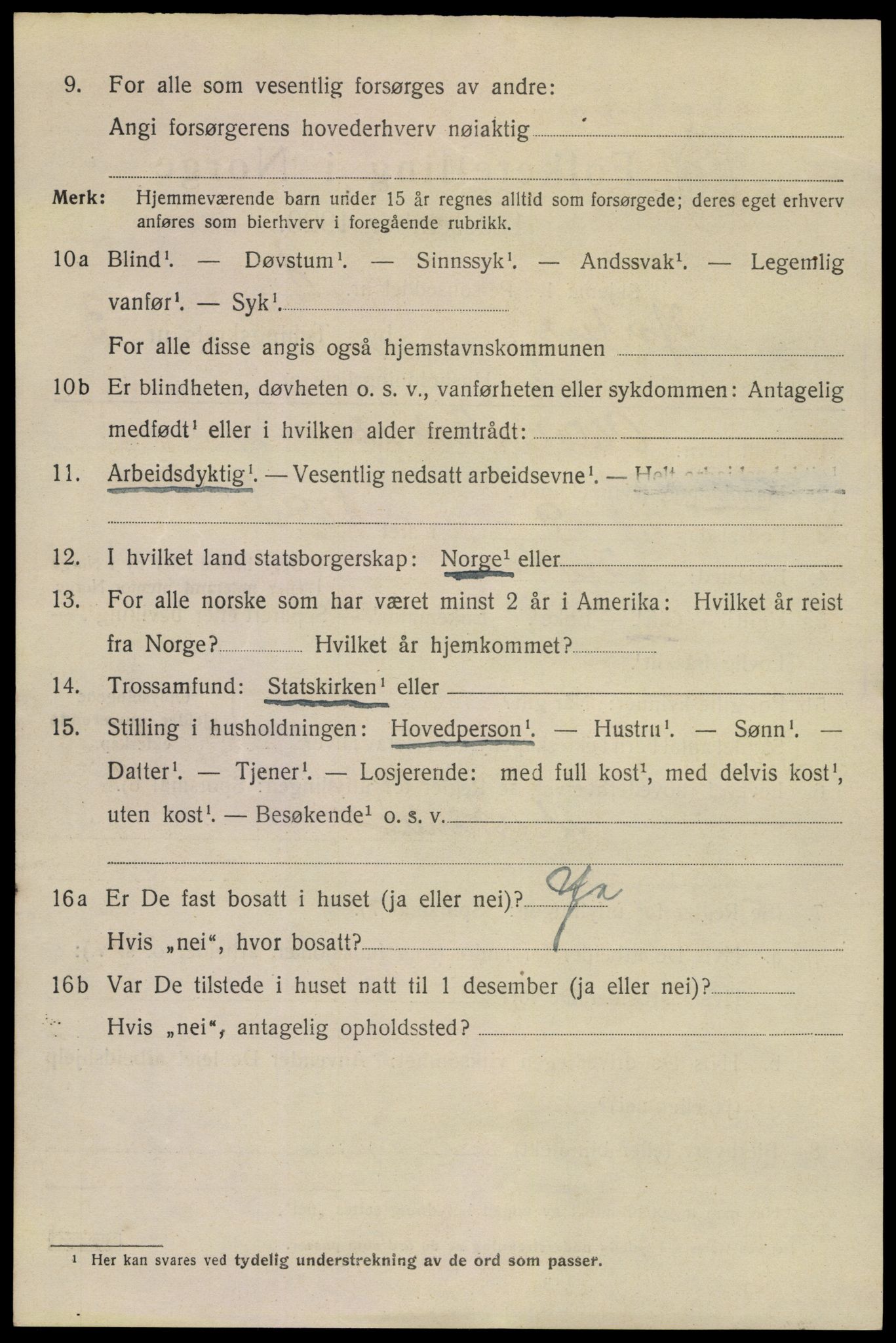 SAKO, 1920 census for Horten, 1920, p. 16242