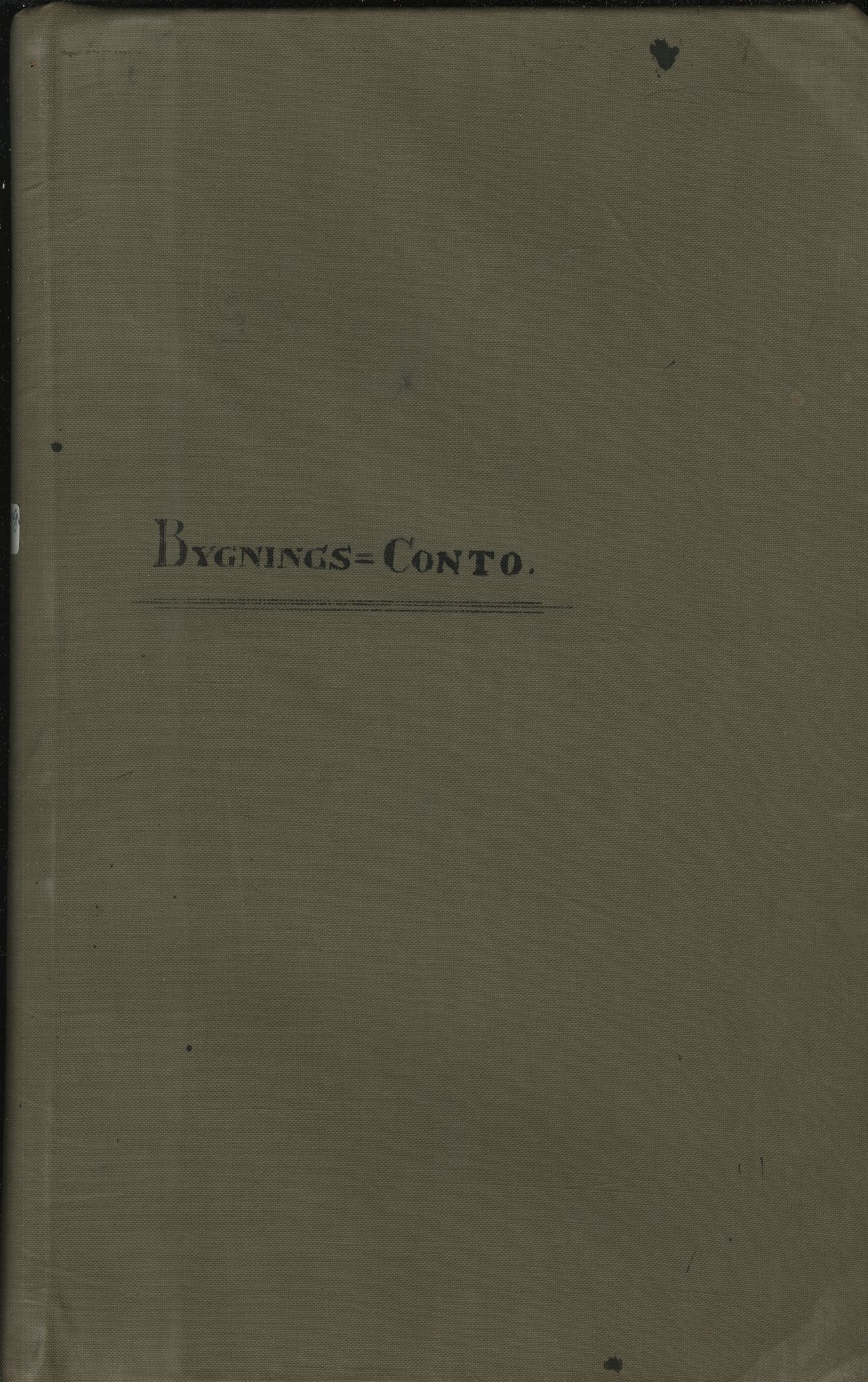 Brodtkorb handel A/S, VAMU/A-0001/Q/Qa/L0002: Bygningskonto, 1898-1942