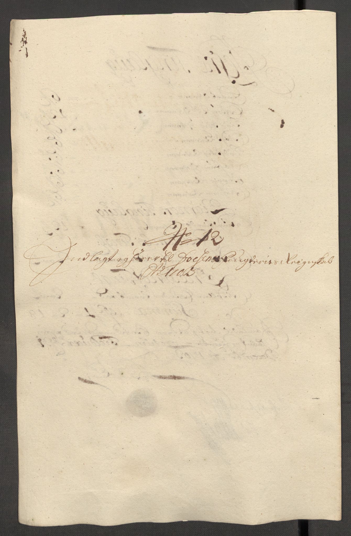 Rentekammeret inntil 1814, Reviderte regnskaper, Fogderegnskap, RA/EA-4092/R57/L3855: Fogderegnskap Fosen, 1702-1703, p. 340