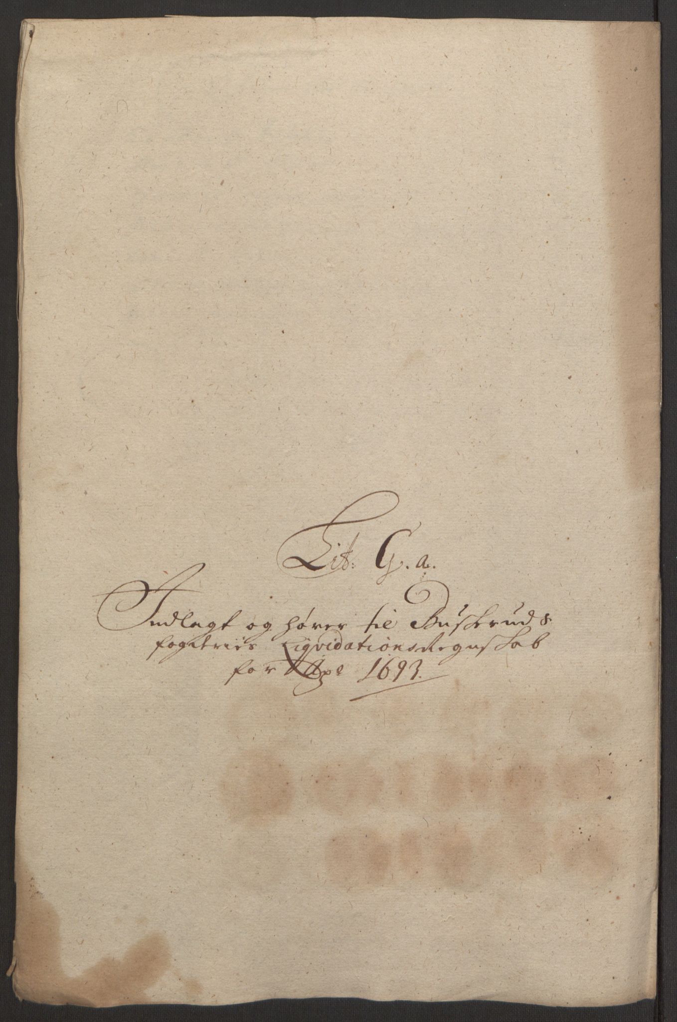 Rentekammeret inntil 1814, Reviderte regnskaper, Fogderegnskap, RA/EA-4092/R25/L1682: Fogderegnskap Buskerud, 1693, p. 204