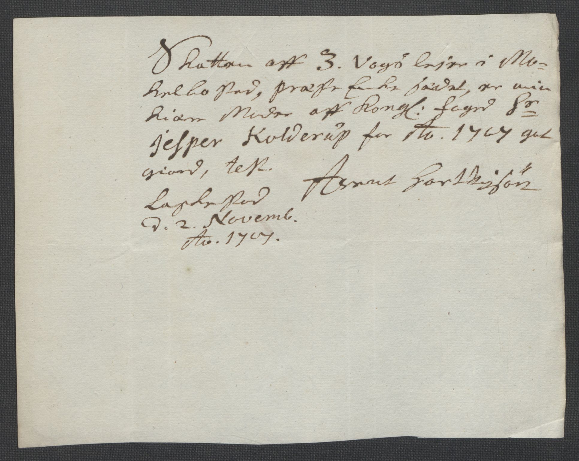 Rentekammeret inntil 1814, Reviderte regnskaper, Fogderegnskap, AV/RA-EA-4092/R66/L4581: Fogderegnskap Salten, 1707-1710, p. 95