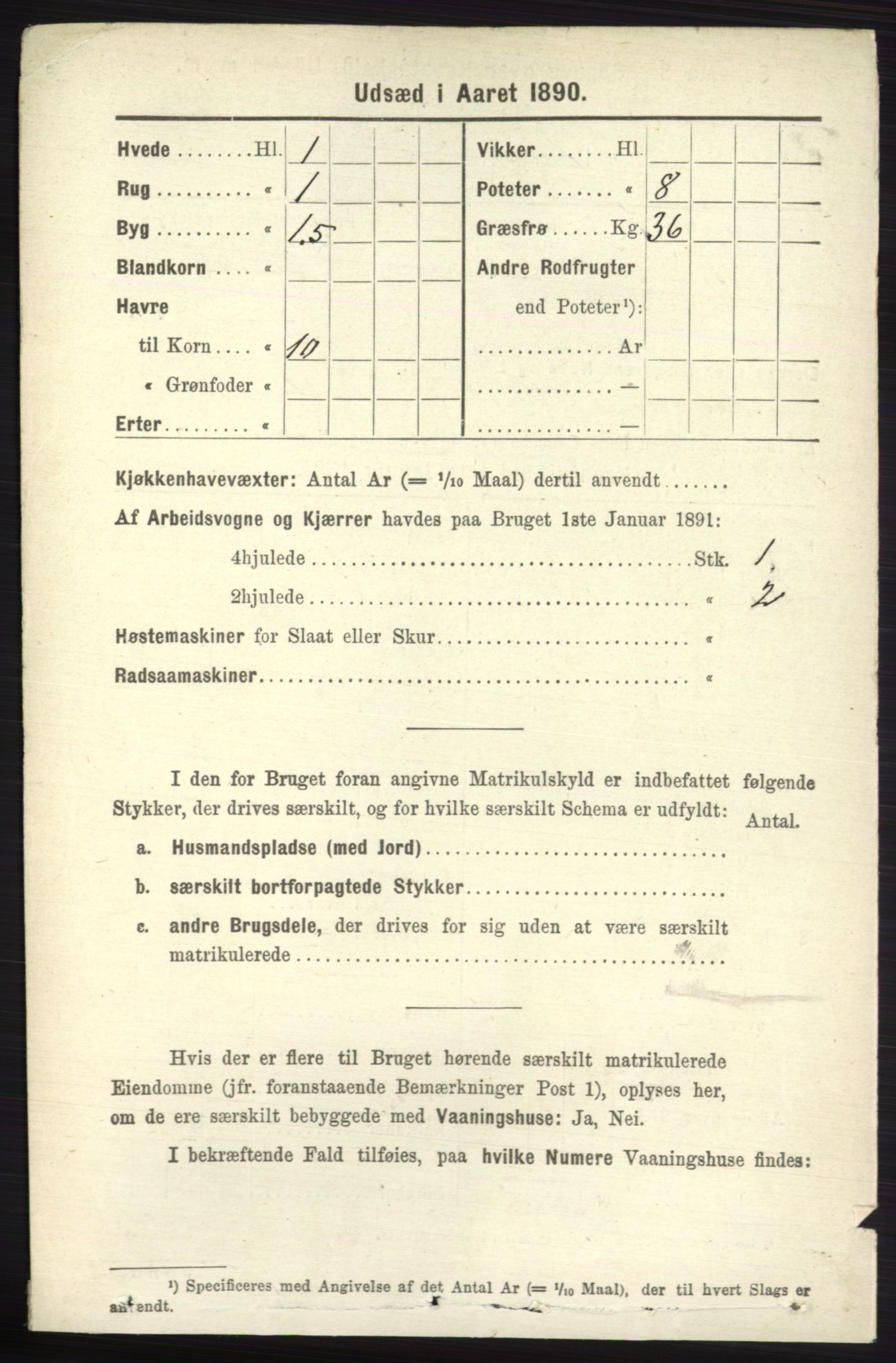 RA, 1891 census for 0728 Lardal, 1891, p. 3238