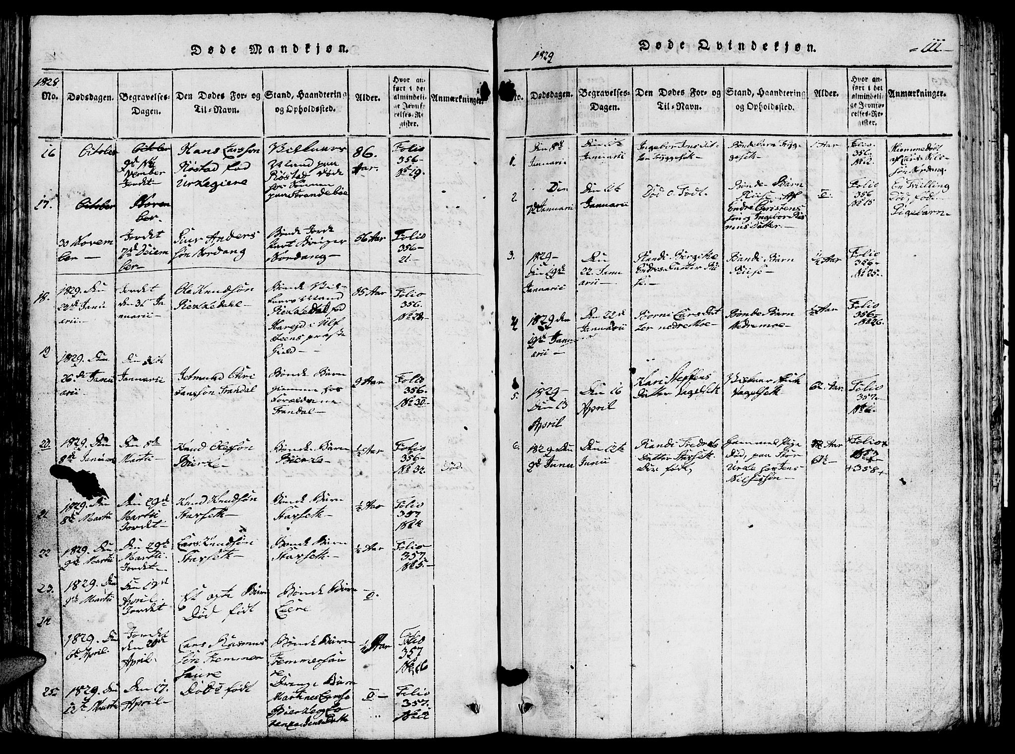 Ministerialprotokoller, klokkerbøker og fødselsregistre - Møre og Romsdal, AV/SAT-A-1454/515/L0207: Parish register (official) no. 515A03, 1819-1829, p. 111