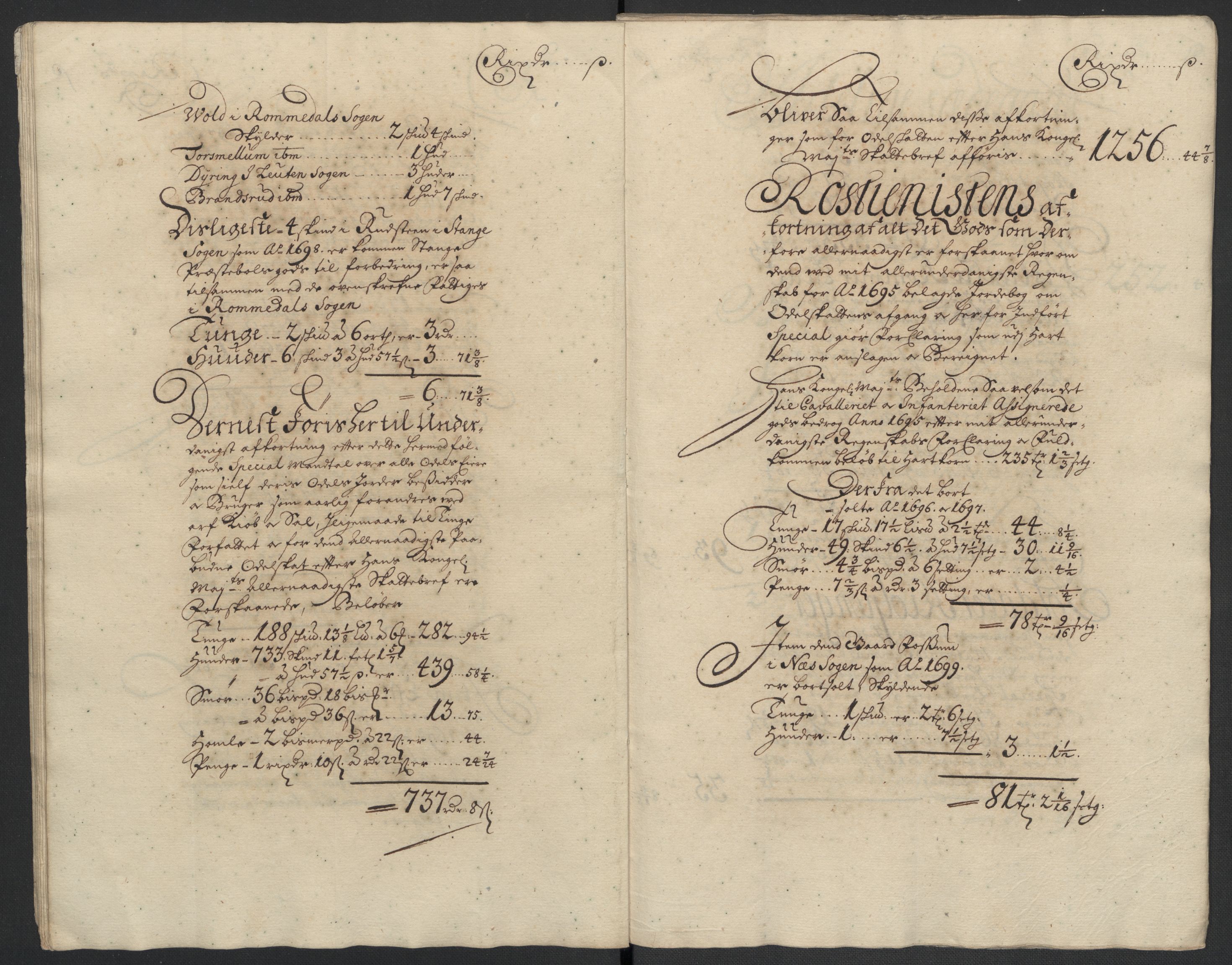 Rentekammeret inntil 1814, Reviderte regnskaper, Fogderegnskap, AV/RA-EA-4092/R16/L1041: Fogderegnskap Hedmark, 1703-1704, p. 216