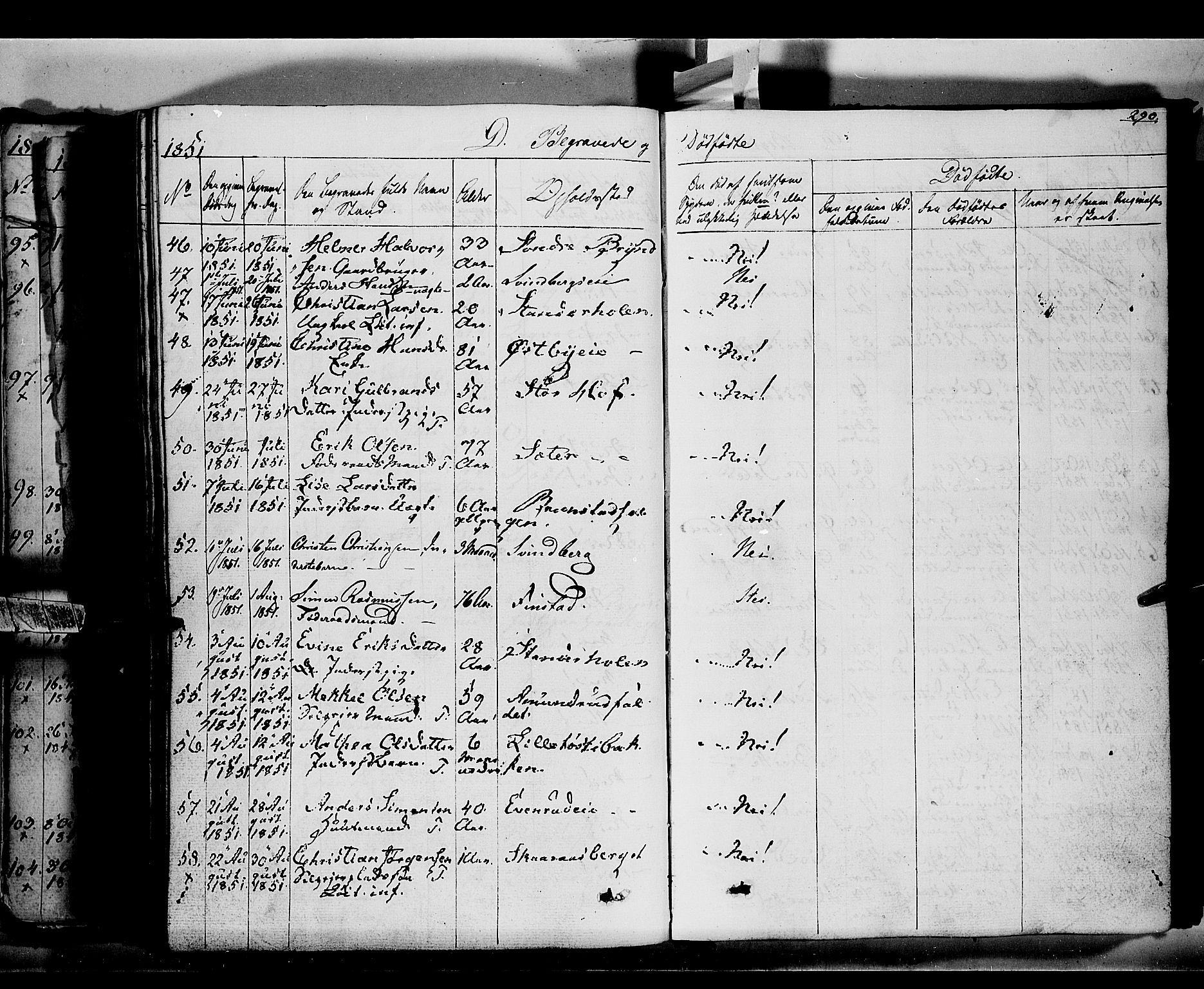 Romedal prestekontor, AV/SAH-PREST-004/K/L0004: Parish register (official) no. 4, 1847-1861, p. 290