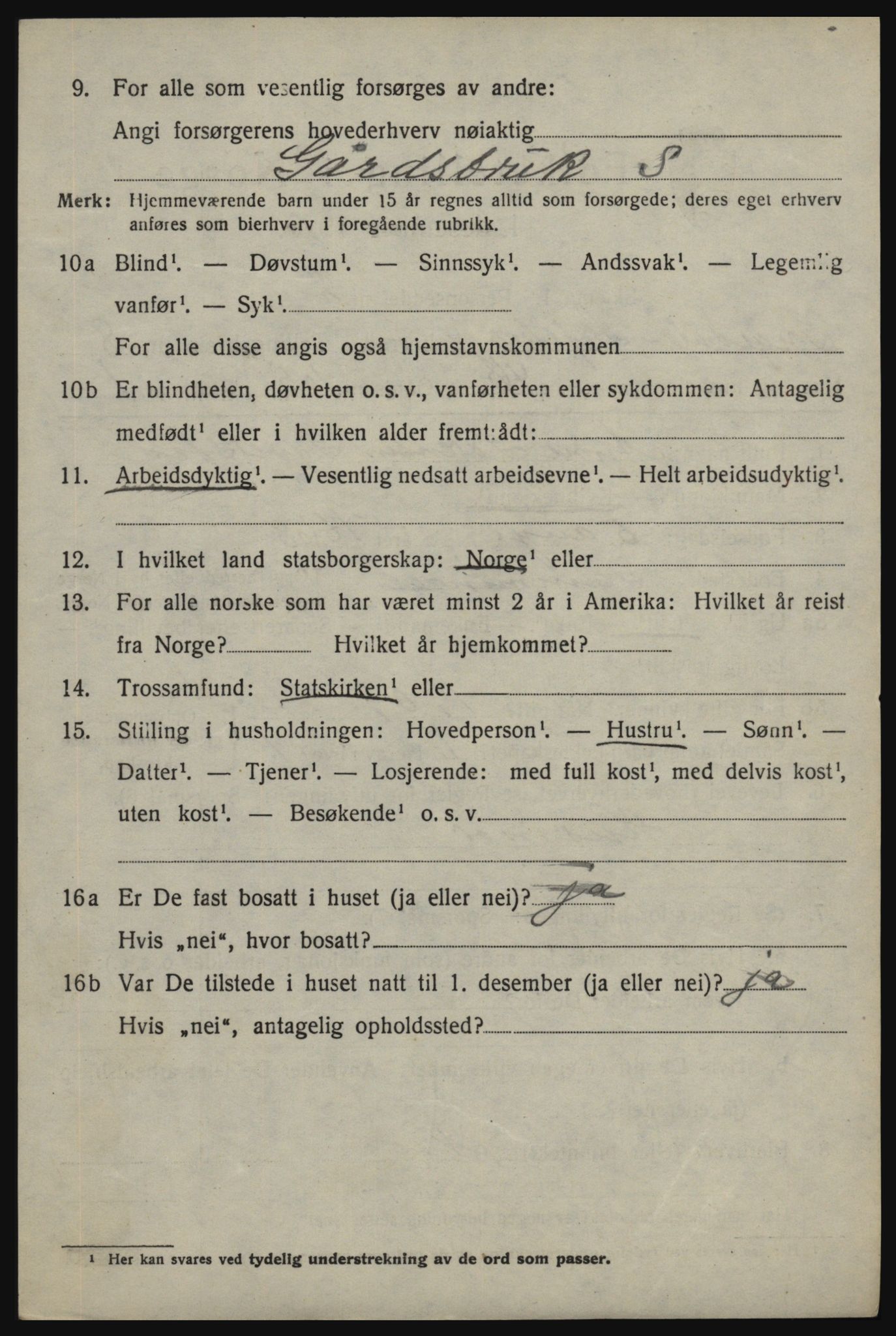 SAO, 1920 census for Skjeberg, 1920, p. 8386