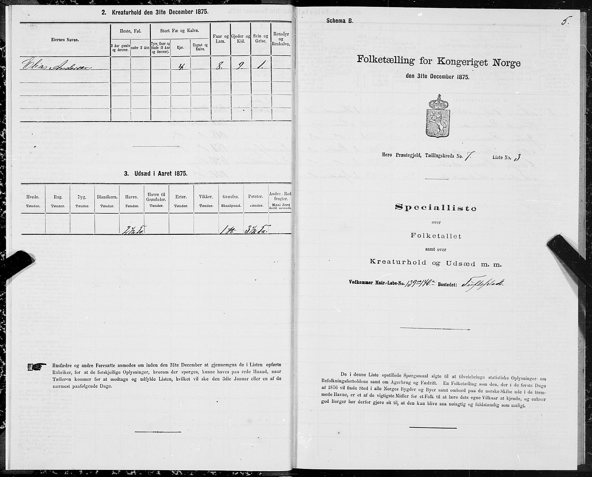 SAT, 1875 census for 1515P Herøy, 1875, p. 4005