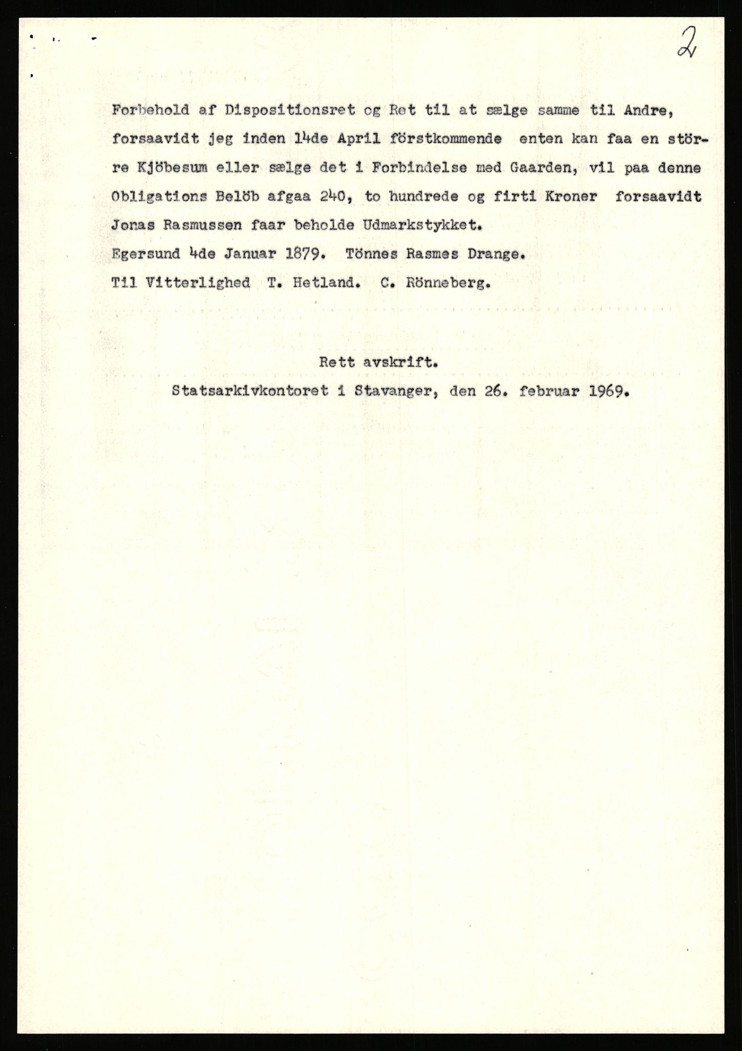 Statsarkivet i Stavanger, SAST/A-101971/03/Y/Yj/L0014: Avskrifter sortert etter gårdsnanv: Dalve - Dyrland, 1750-1930, p. 397