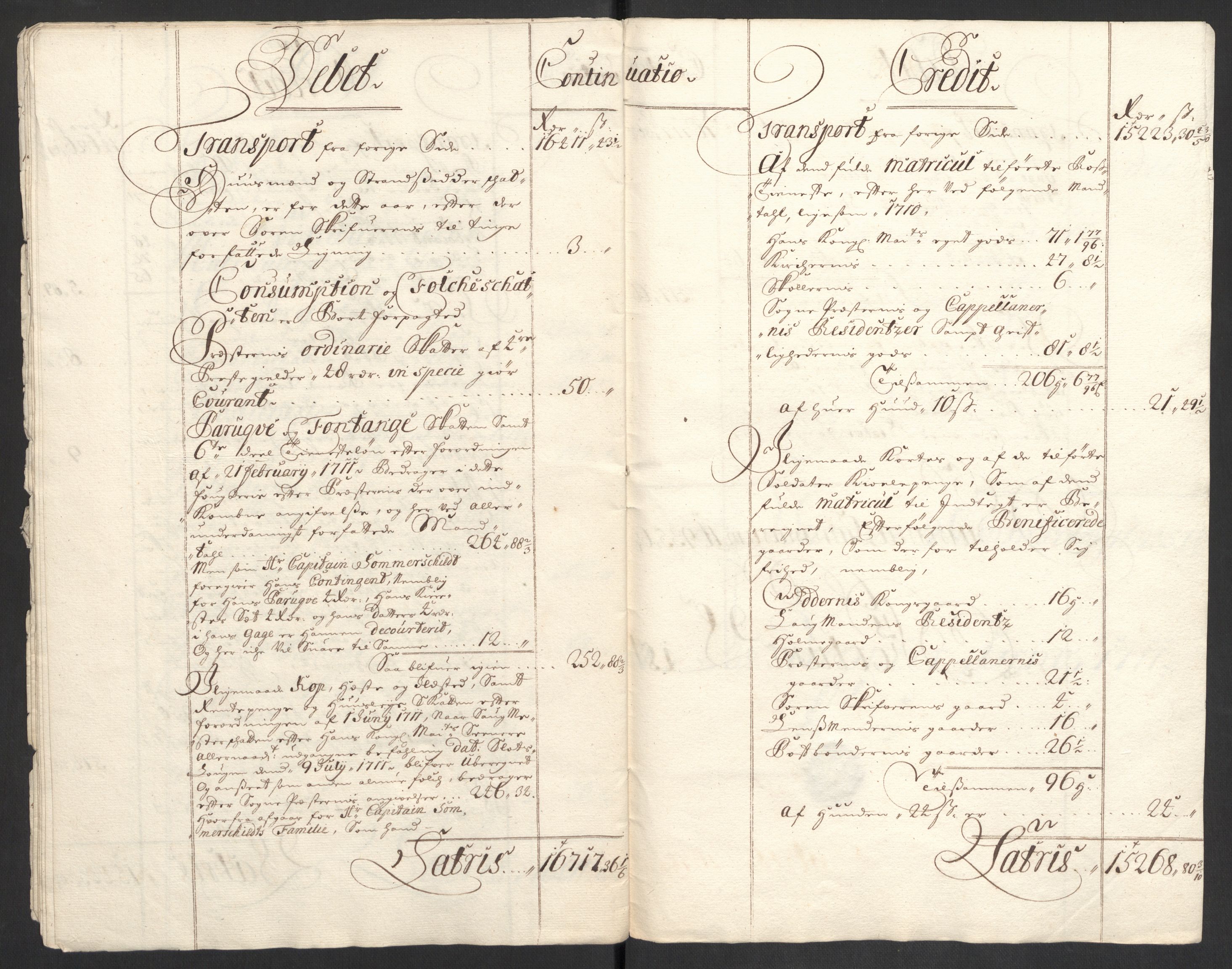 Rentekammeret inntil 1814, Reviderte regnskaper, Fogderegnskap, RA/EA-4092/R43/L2554: Fogderegnskap Lista og Mandal, 1711, p. 23