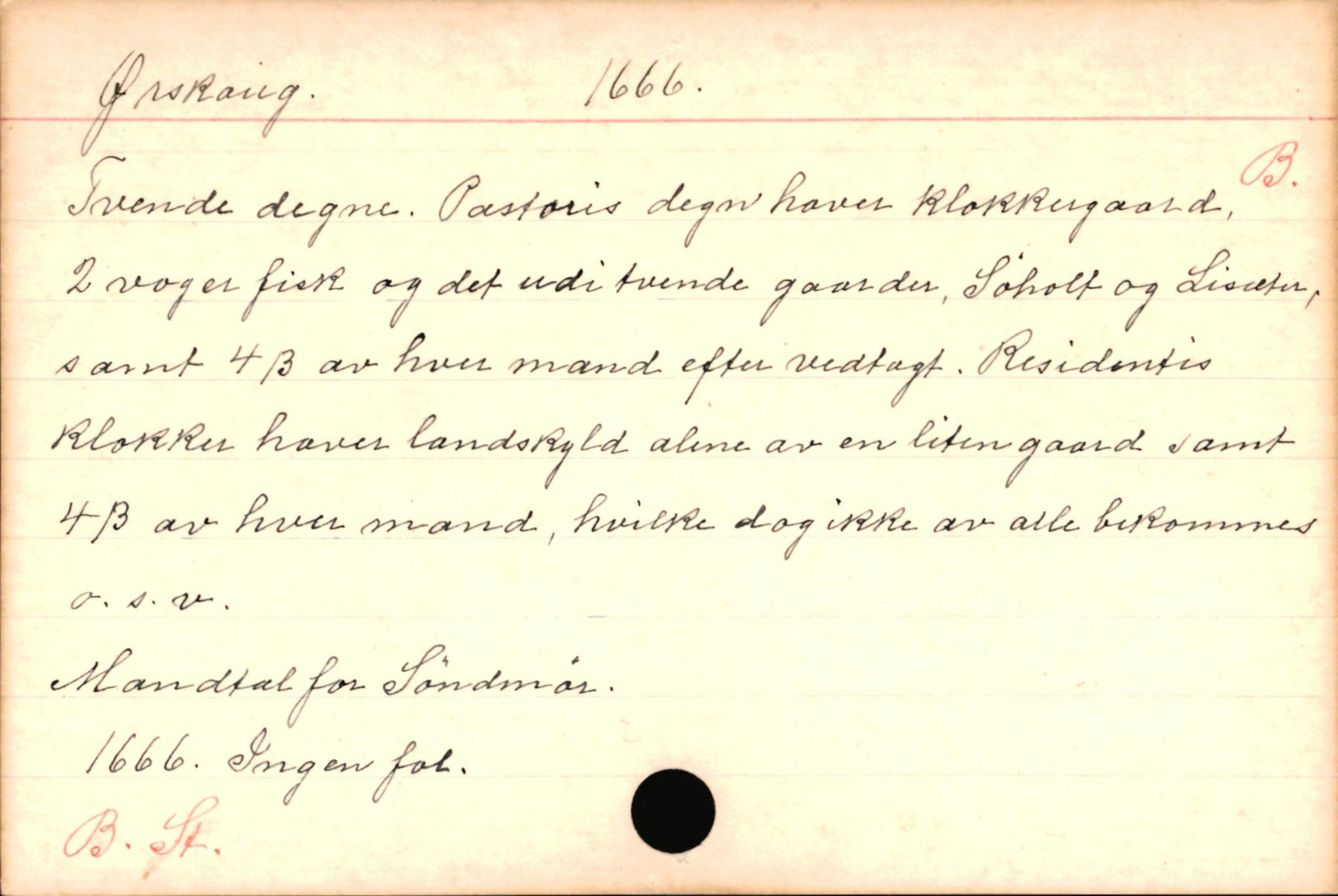 Haugen, Johannes - lærer, AV/SAB-SAB/PA-0036/01/L0001: Om klokkere og lærere, 1521-1904, p. 11073