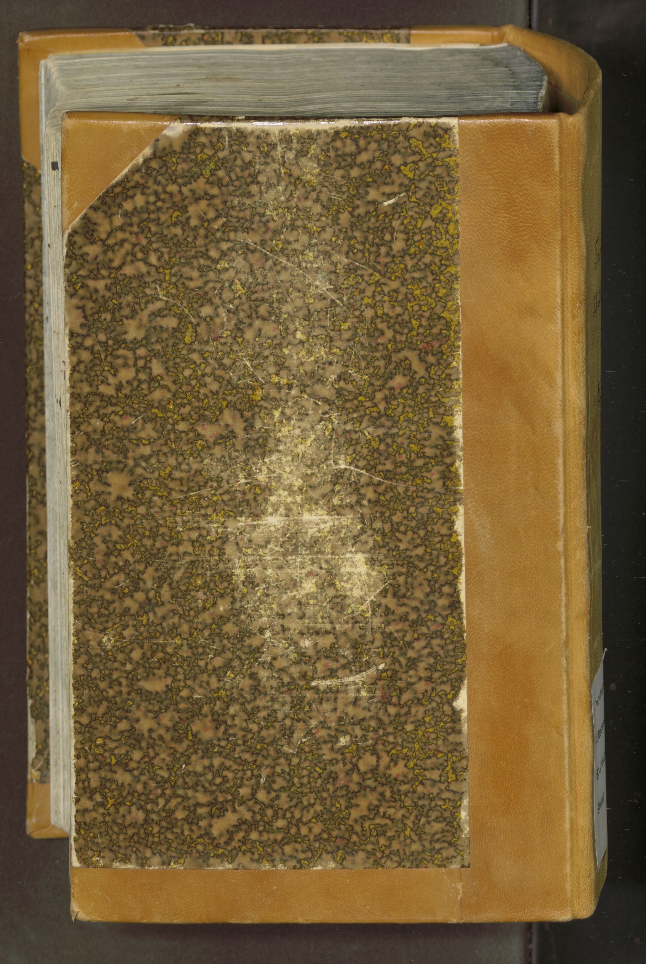 Trondheim byfogd, AV/SAT-A-0003/1/3/3B/L0003: Skiftebehandlingsprotokoll (u/ register) U, 1834-1840