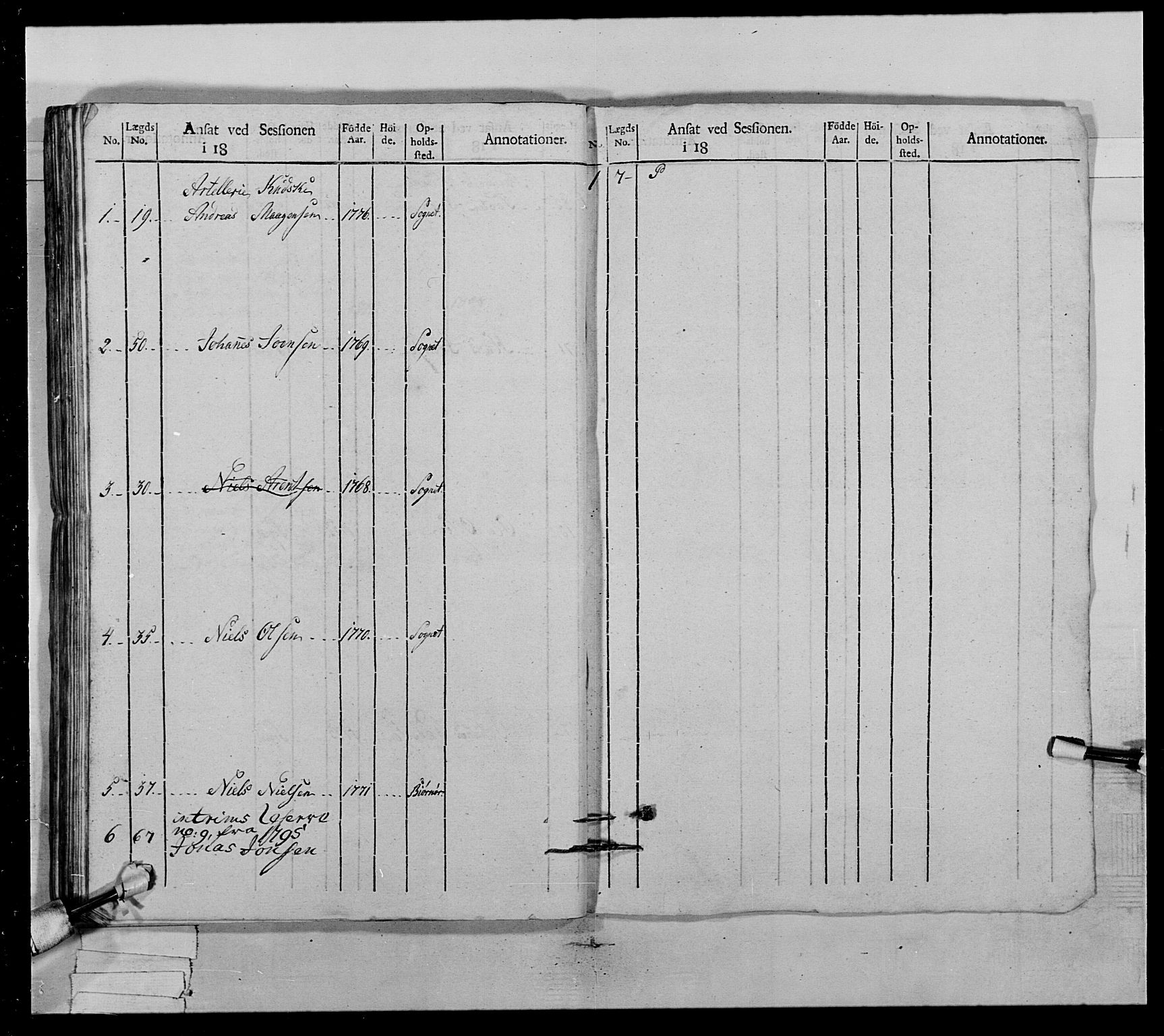 Generalitets- og kommissariatskollegiet, Det kongelige norske kommissariatskollegium, AV/RA-EA-5420/E/Eh/L0022a: Trondheimske dragonregiment, 1804-1807, p. 124