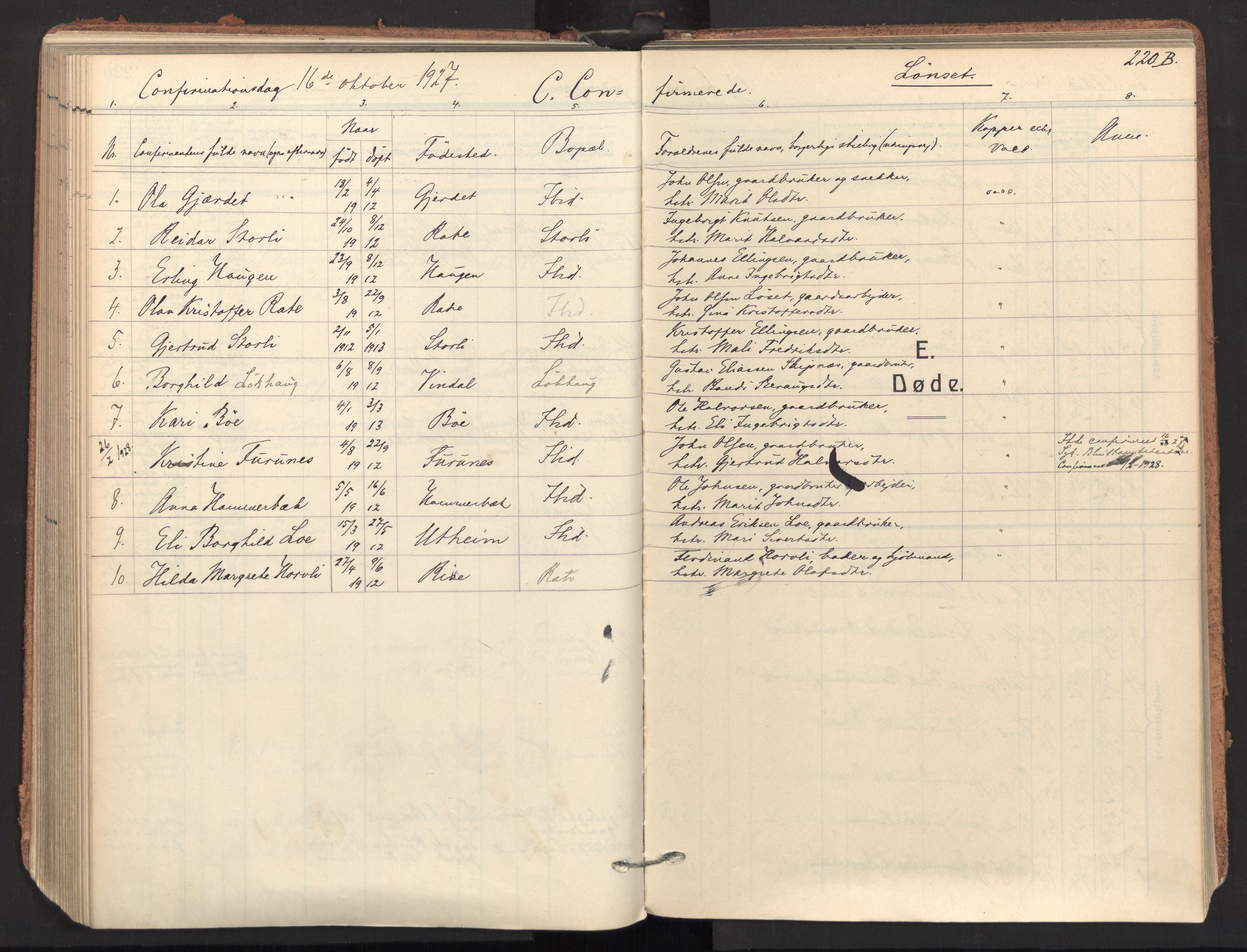 Ministerialprotokoller, klokkerbøker og fødselsregistre - Sør-Trøndelag, SAT/A-1456/678/L0909: Parish register (official) no. 678A17, 1912-1930