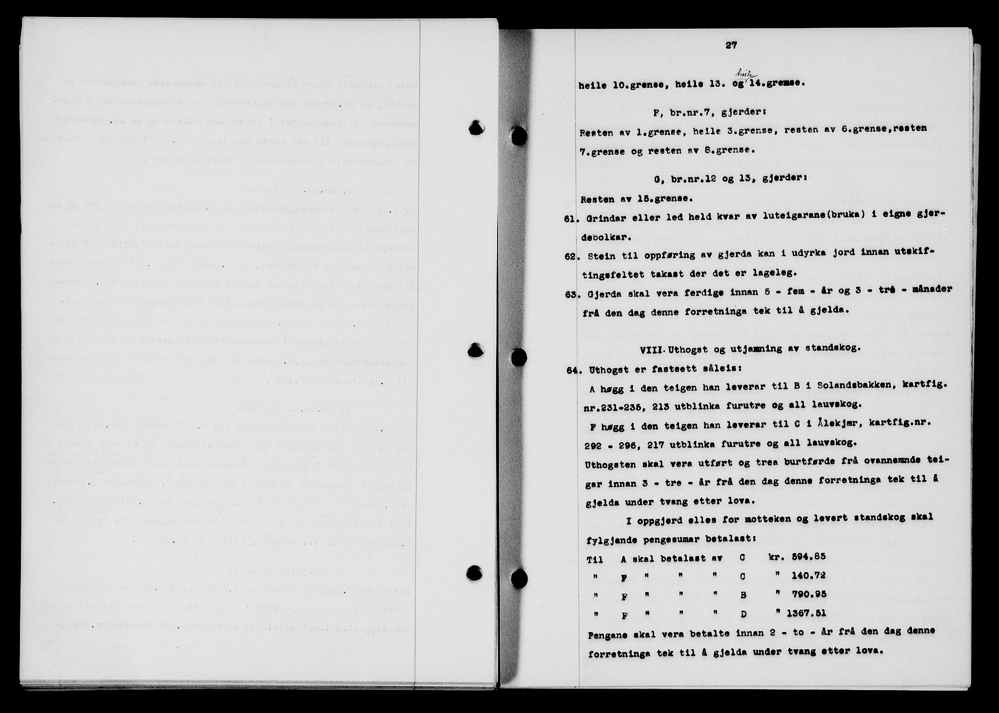 Flekkefjord sorenskriveri, AV/SAK-1221-0001/G/Gb/Gba/L0060: Mortgage book no. A-8, 1945-1946, Diary no: : 132/1946