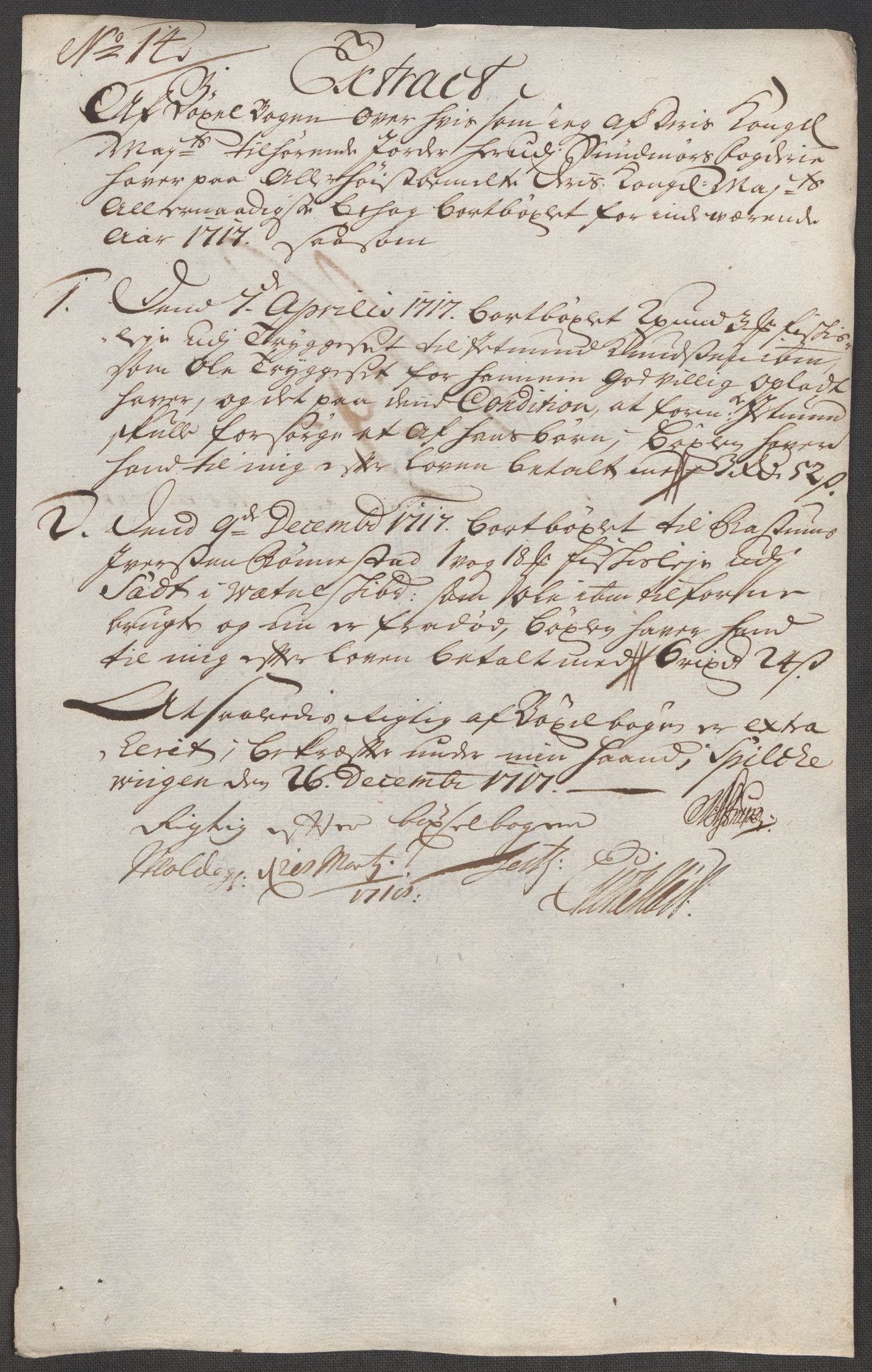 Rentekammeret inntil 1814, Reviderte regnskaper, Fogderegnskap, RA/EA-4092/R54/L3569: Fogderegnskap Sunnmøre, 1717, p. 159