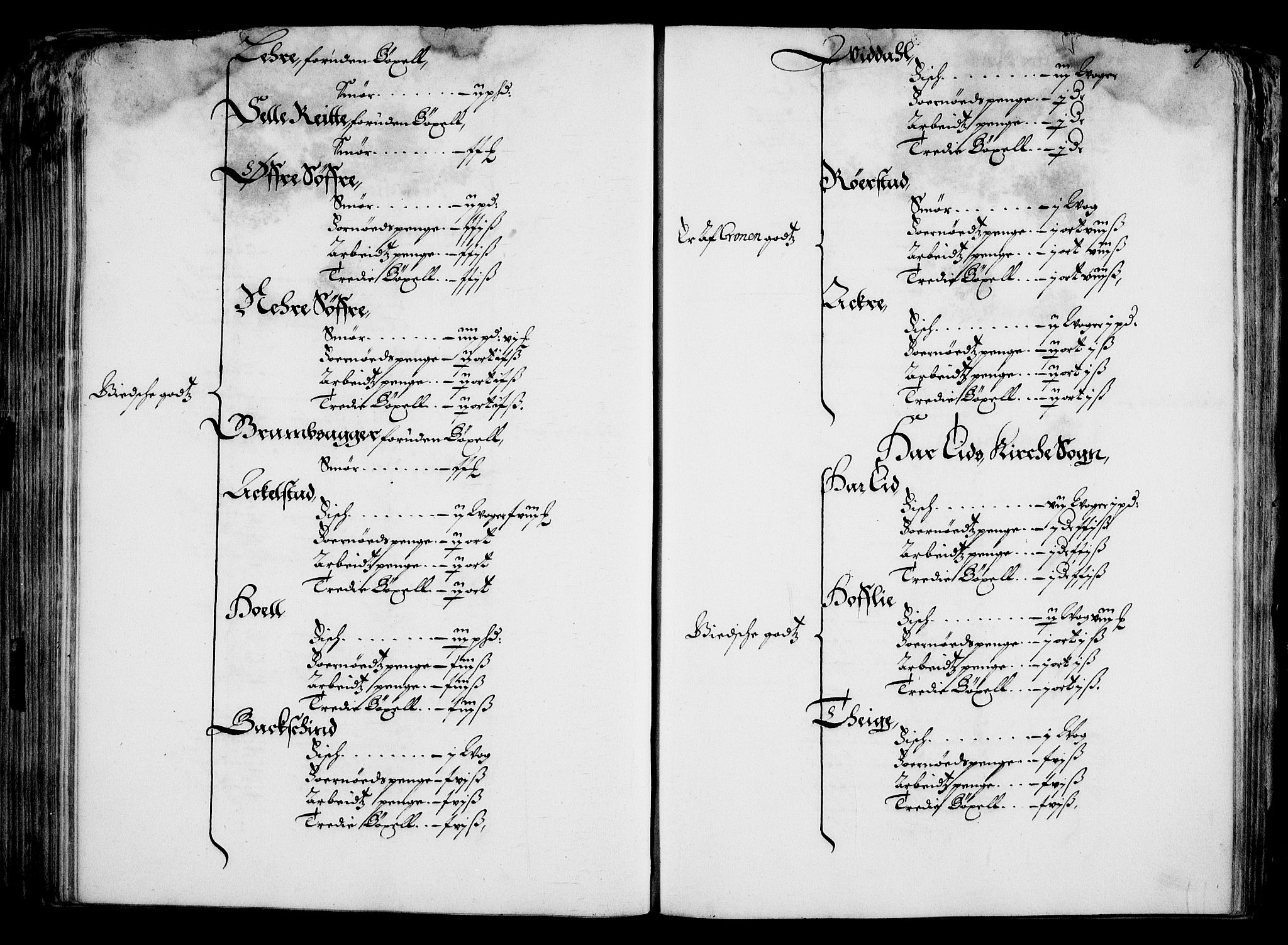 Rentekammeret inntil 1814, Realistisk ordnet avdeling, AV/RA-EA-4070/On/L0001/0001: Statens gods / [Jj 1]: Jordebok over Hannibal Sehesteds gods, 1651, p. 179