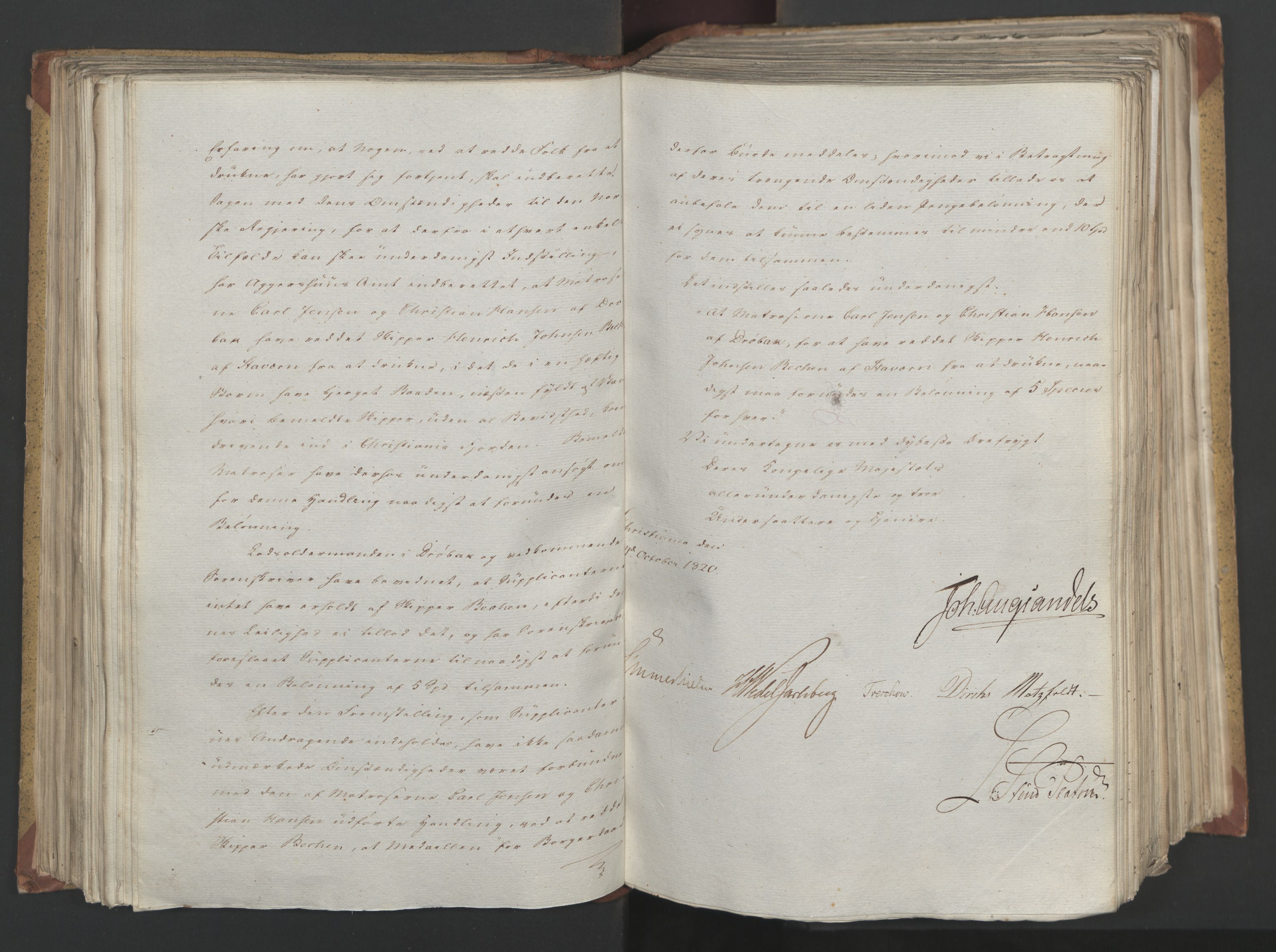 Statsrådsavdelingen i Stockholm, AV/RA-S-1003/D/Da/L0024: Regjeringsinnstillinger nr. 4663-4873, 1820, p. 186