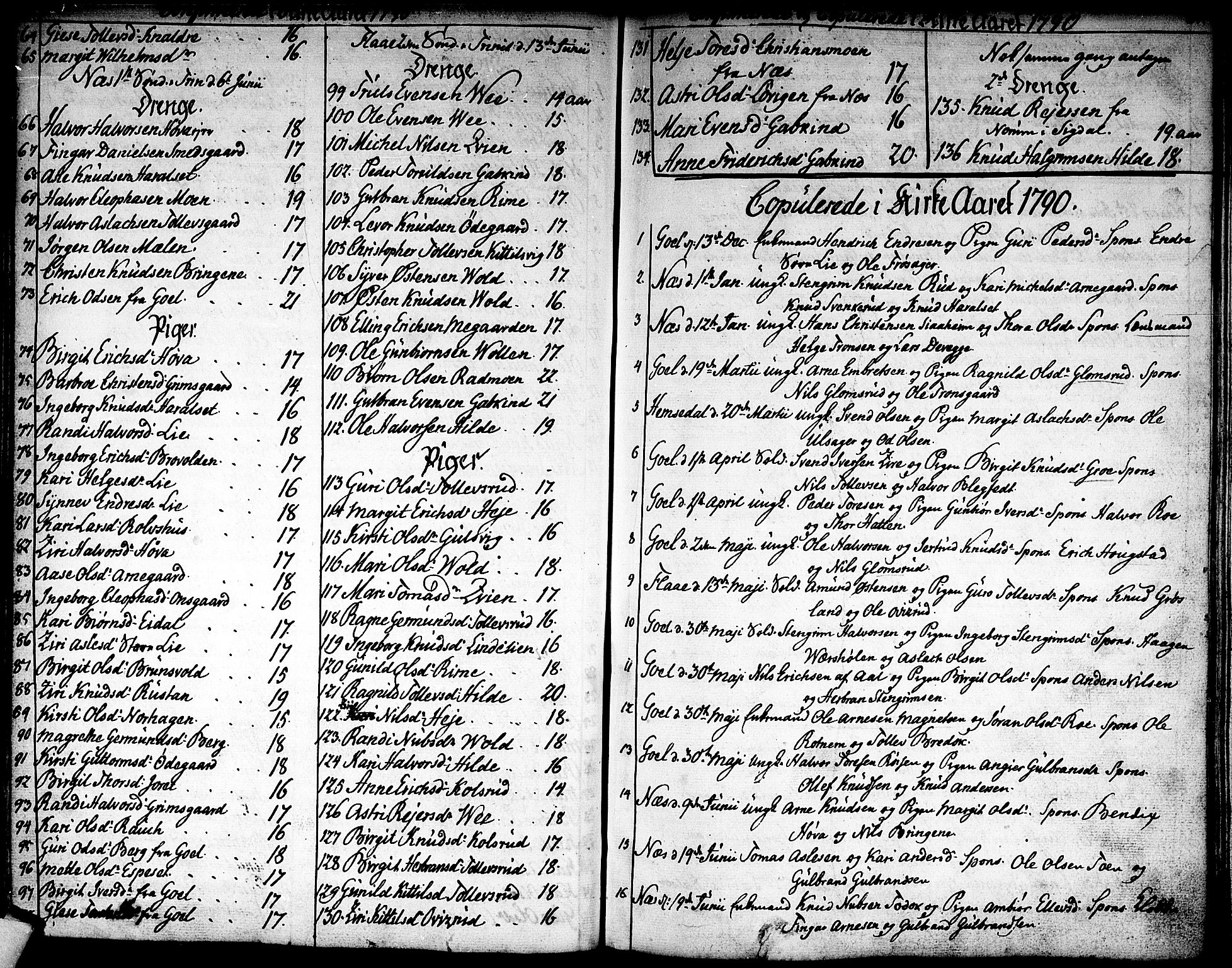 Nes kirkebøker, SAKO/A-236/F/Fa/L0005: Parish register (official) no. 5, 1787-1807, p. 60-61