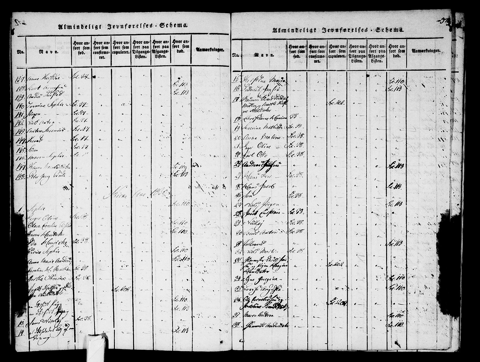 Stavern kirkebøker, SAKO/A-318/F/Fa/L0006: Parish register (official) no. 6, 1816-1839, p. 373