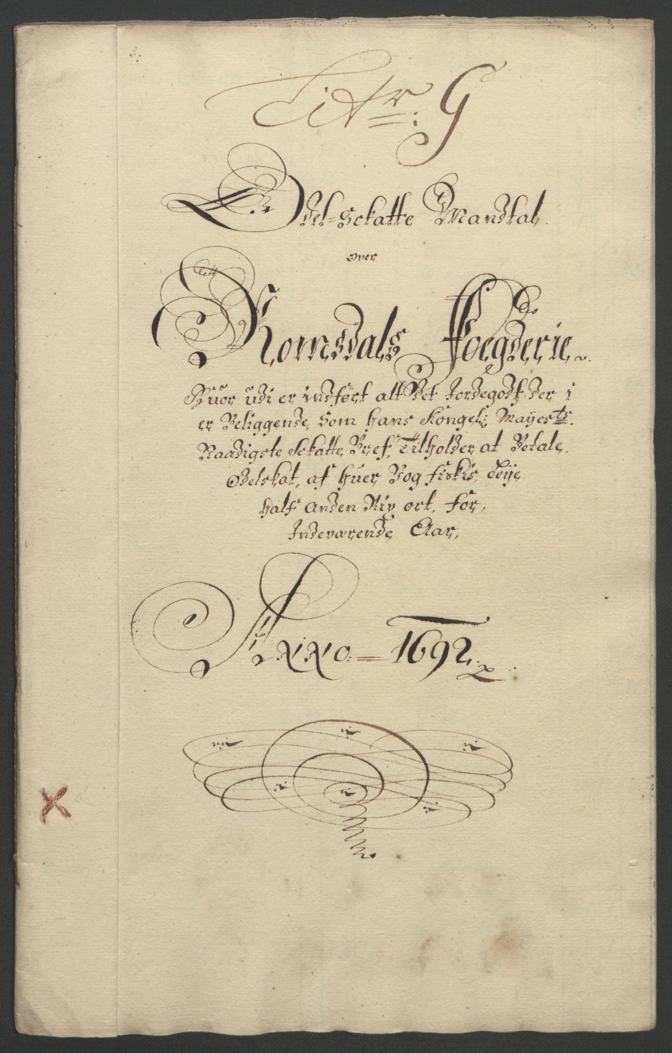 Rentekammeret inntil 1814, Reviderte regnskaper, Fogderegnskap, RA/EA-4092/R55/L3650: Fogderegnskap Romsdal, 1692, p. 90