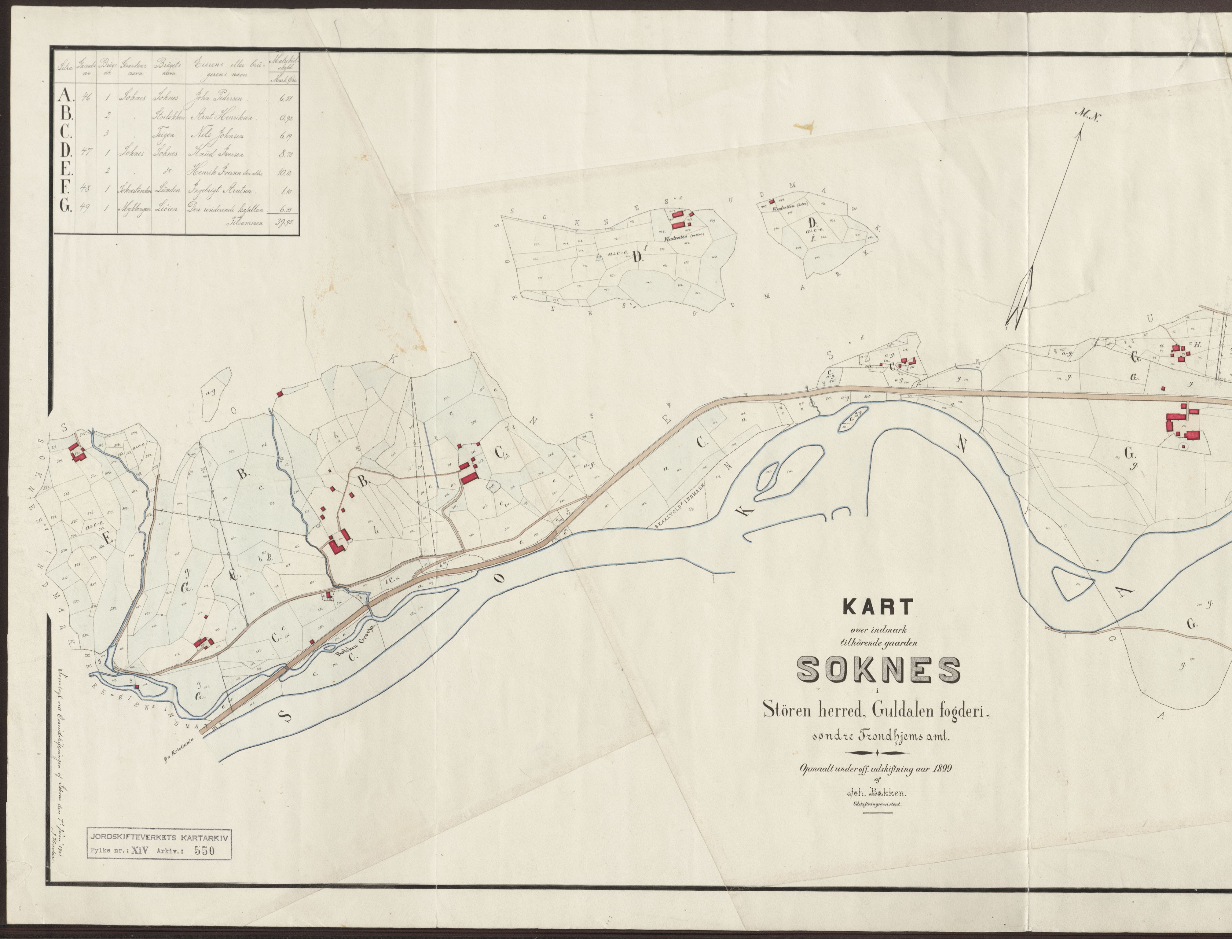 Jordskifteverkets kartarkiv, RA/S-3929/T, 1859-1988, p. 748