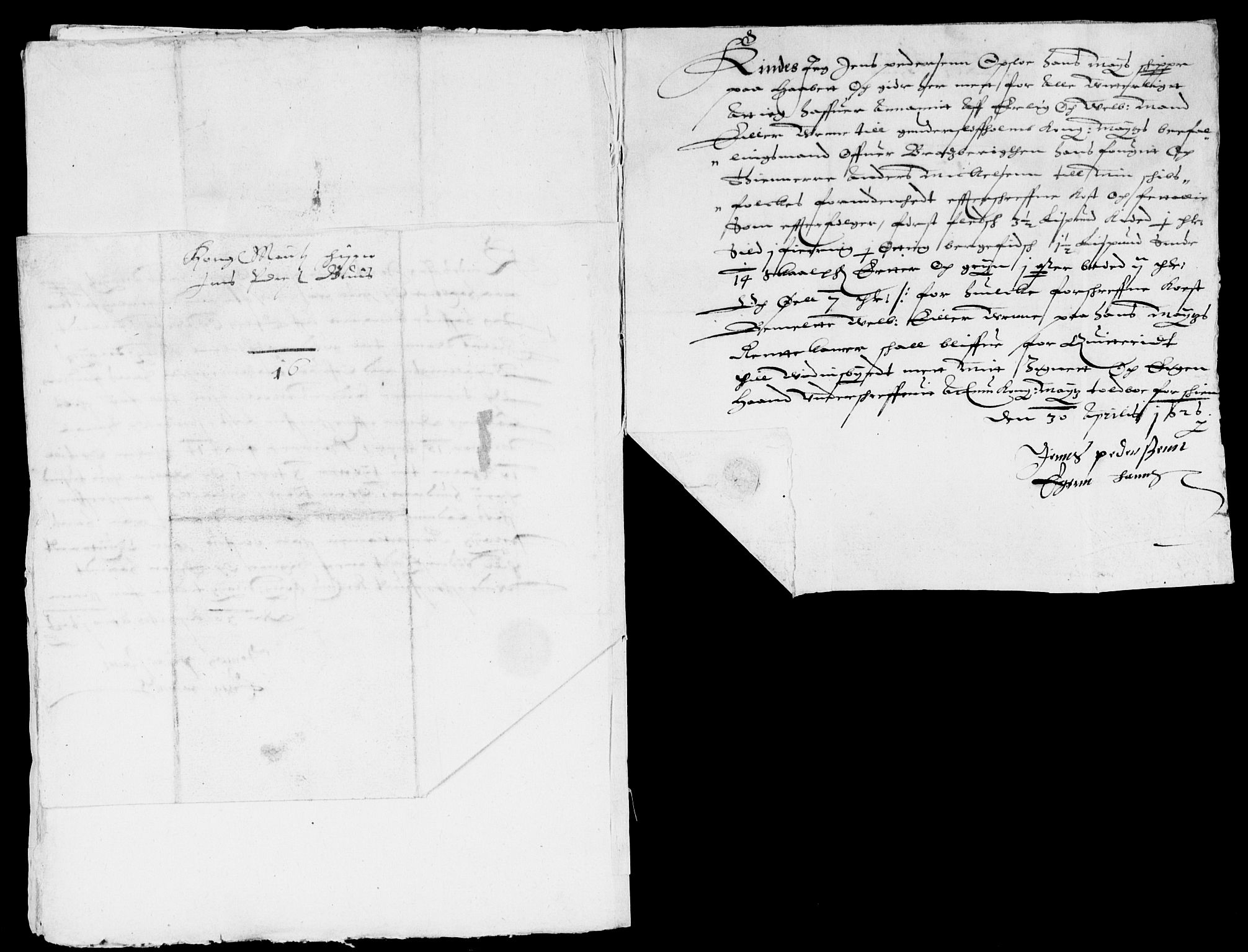 Rentekammeret inntil 1814, Reviderte regnskaper, Lensregnskaper, AV/RA-EA-5023/R/Rb/Rbp/L0009: Bratsberg len, 1624-1626