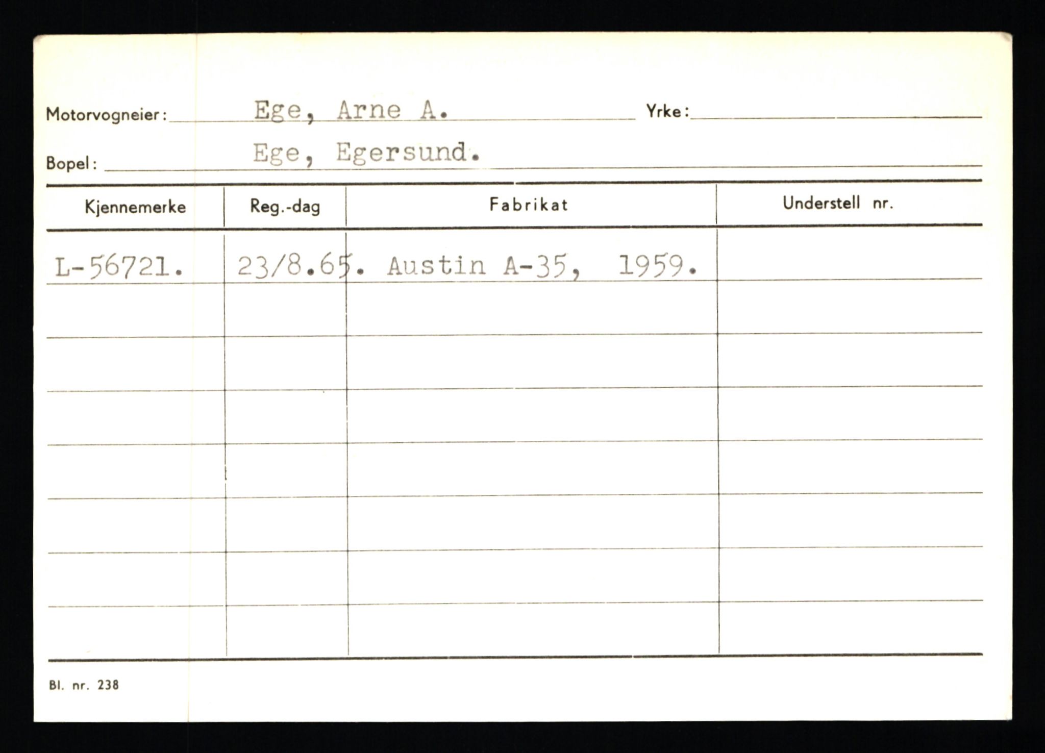 Stavanger trafikkstasjon, AV/SAST-A-101942/0/H/L0006: Dalva - Egersund, 1930-1971, p. 1856