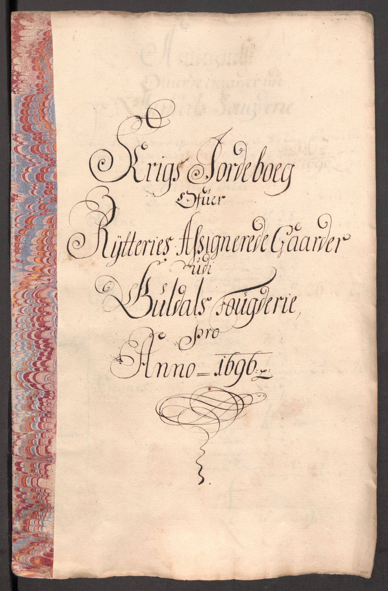 Rentekammeret inntil 1814, Reviderte regnskaper, Fogderegnskap, RA/EA-4092/R60/L3946: Fogderegnskap Orkdal og Gauldal, 1696, p. 399