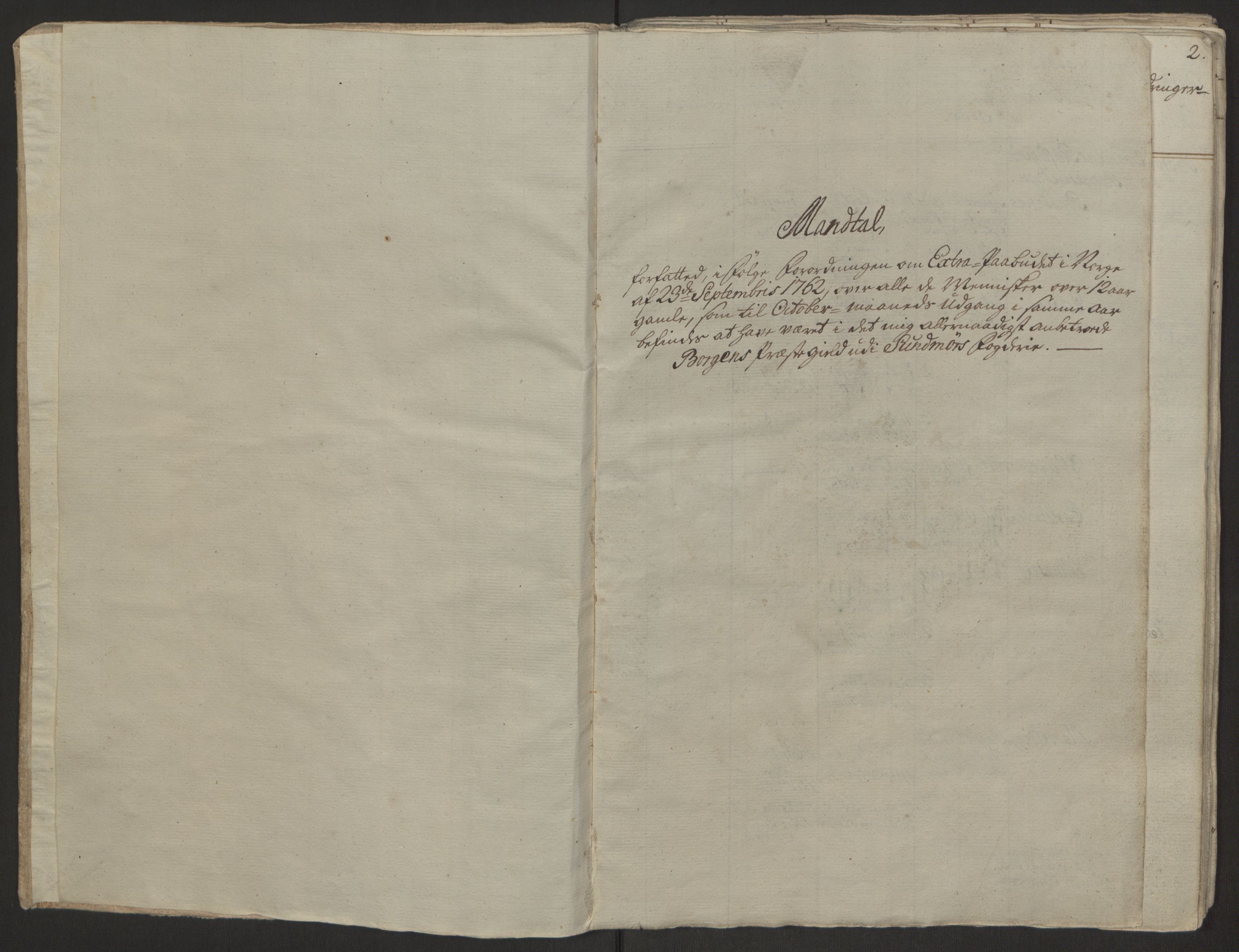 Rentekammeret inntil 1814, Realistisk ordnet avdeling, RA/EA-4070/Ol/L0019: [Gg 10]: Ekstraskatten, 23.09.1762. Sunnmøre, 1762-1763, p. 6