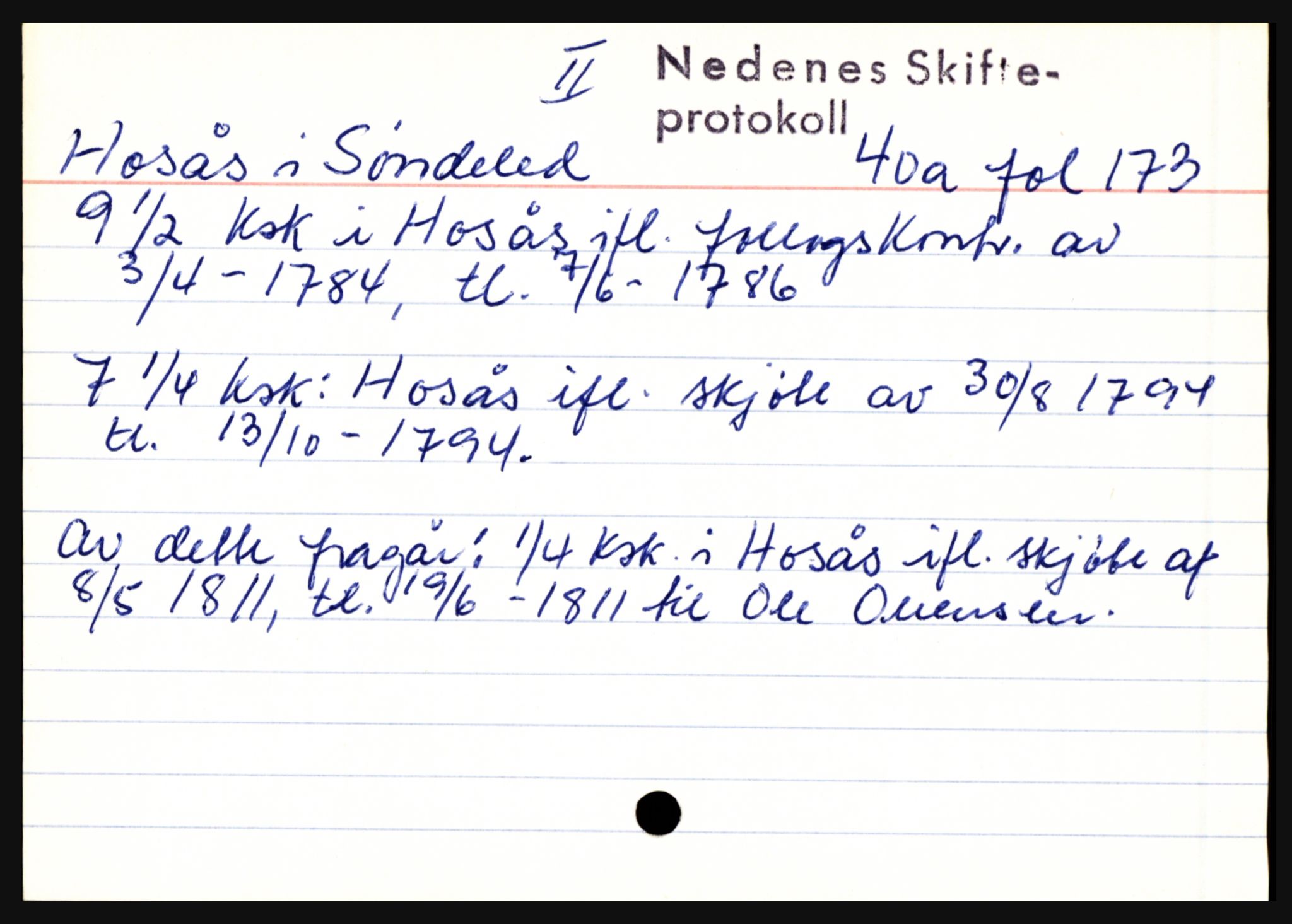 Nedenes sorenskriveri før 1824, AV/SAK-1221-0007/H, p. 13097